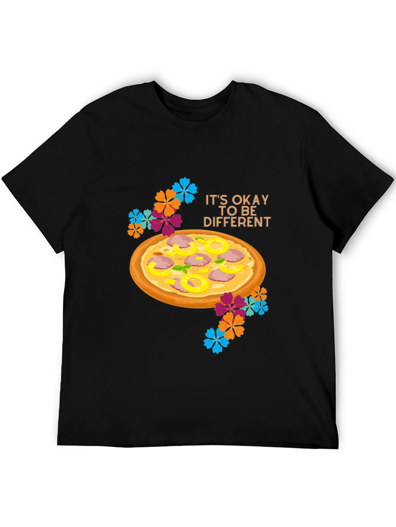 Pizza Be Different Graphic T-Shirt