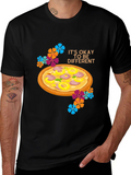Pizza Be Different Graphic T-Shirt