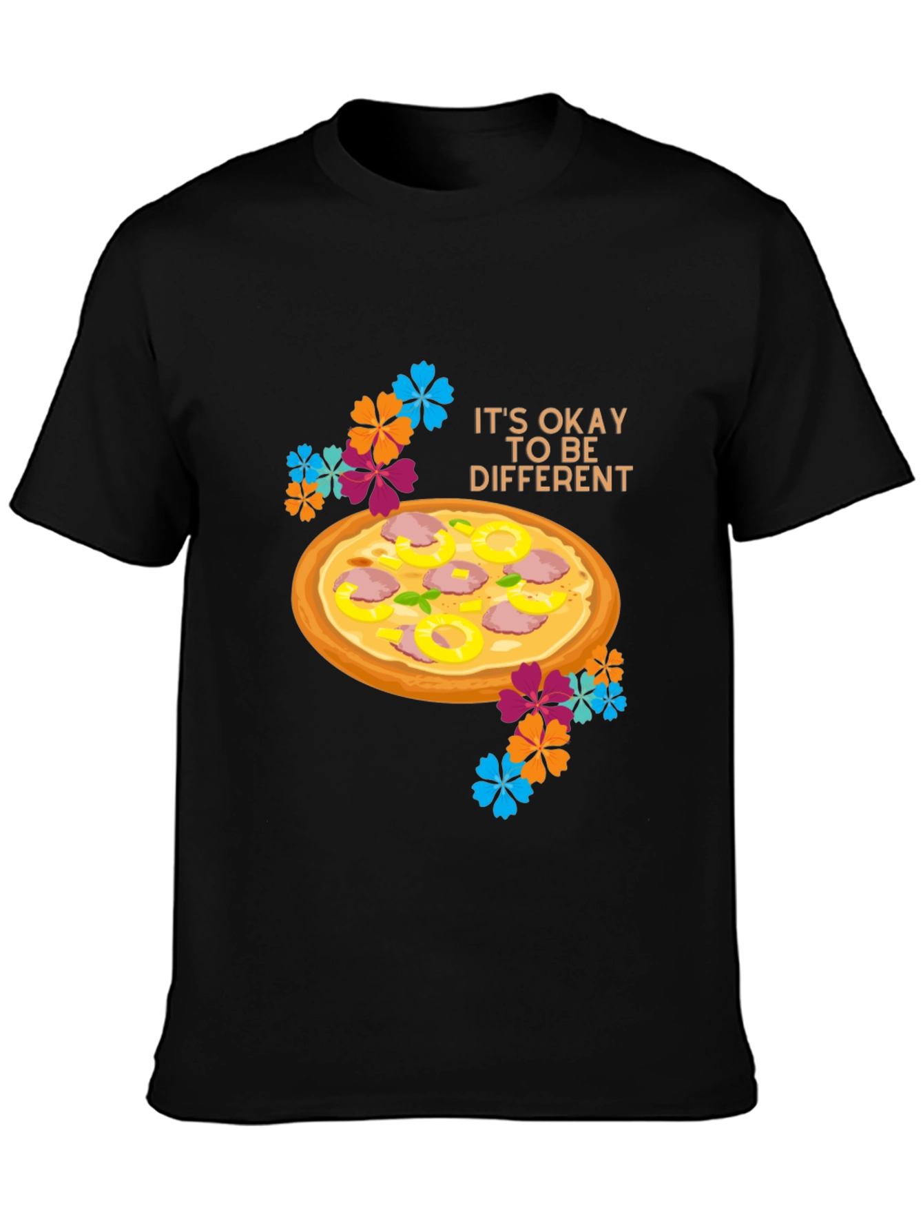 Pizza Be Different Graphic T-Shirt