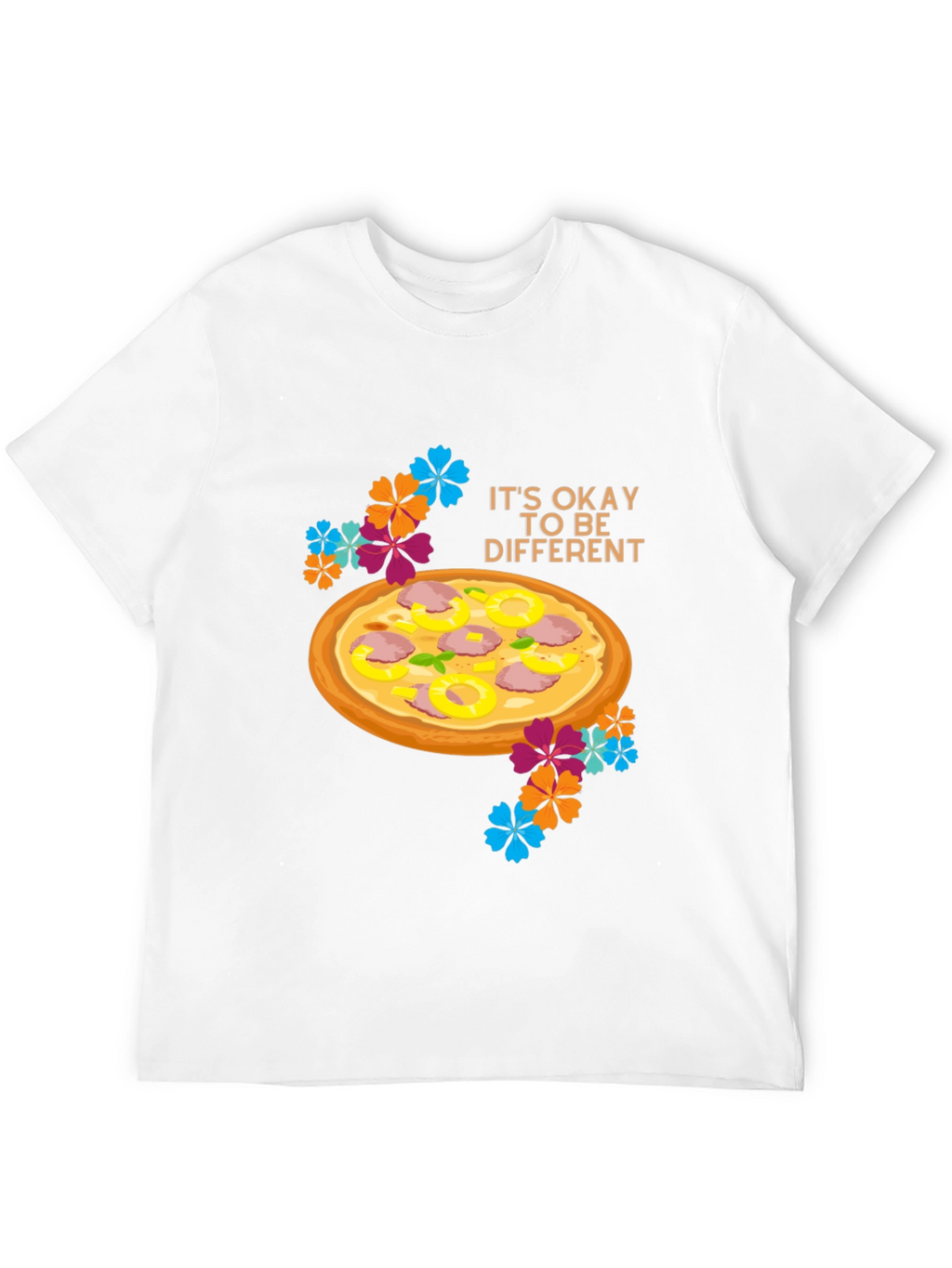 Pizza Be Different Graphic T-Shirt