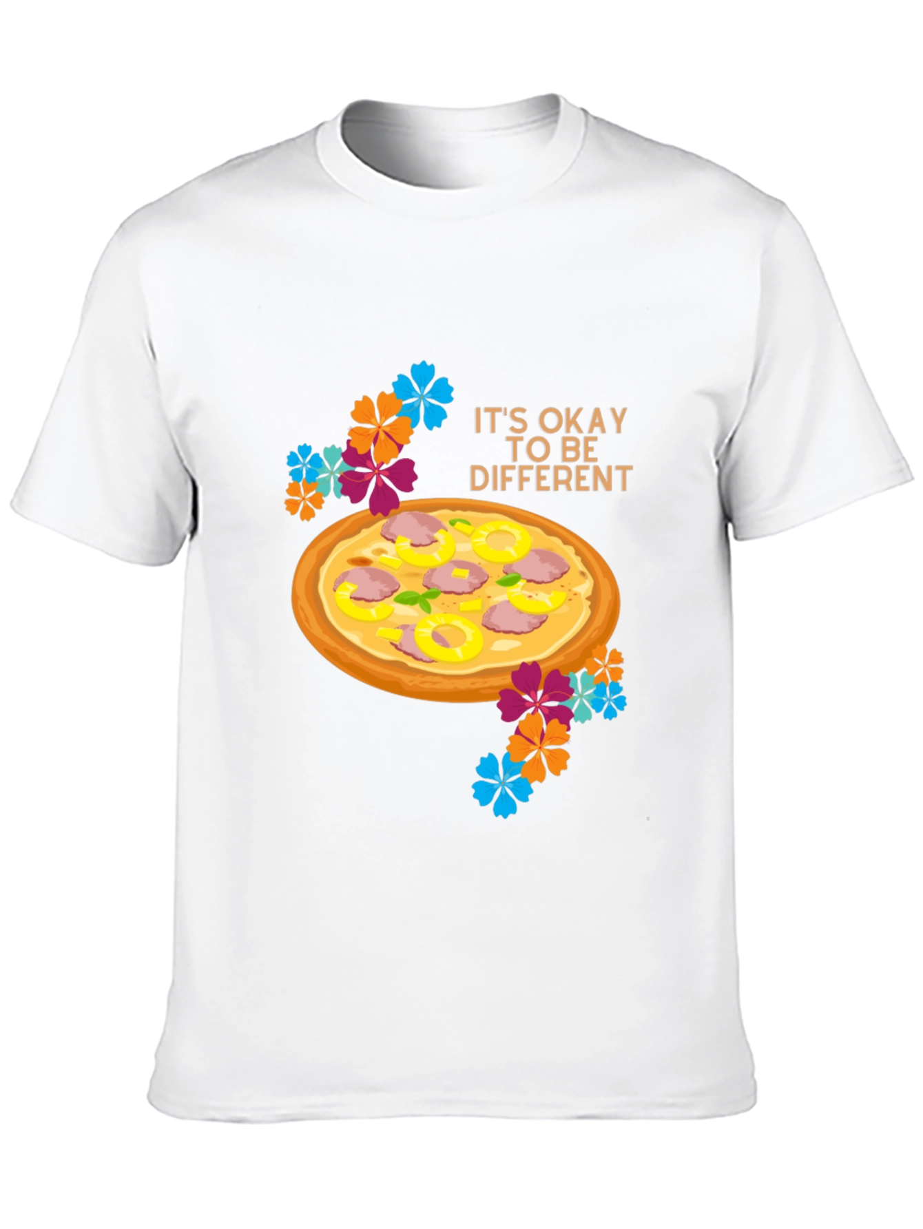Pizza Be Different Graphic T-Shirt