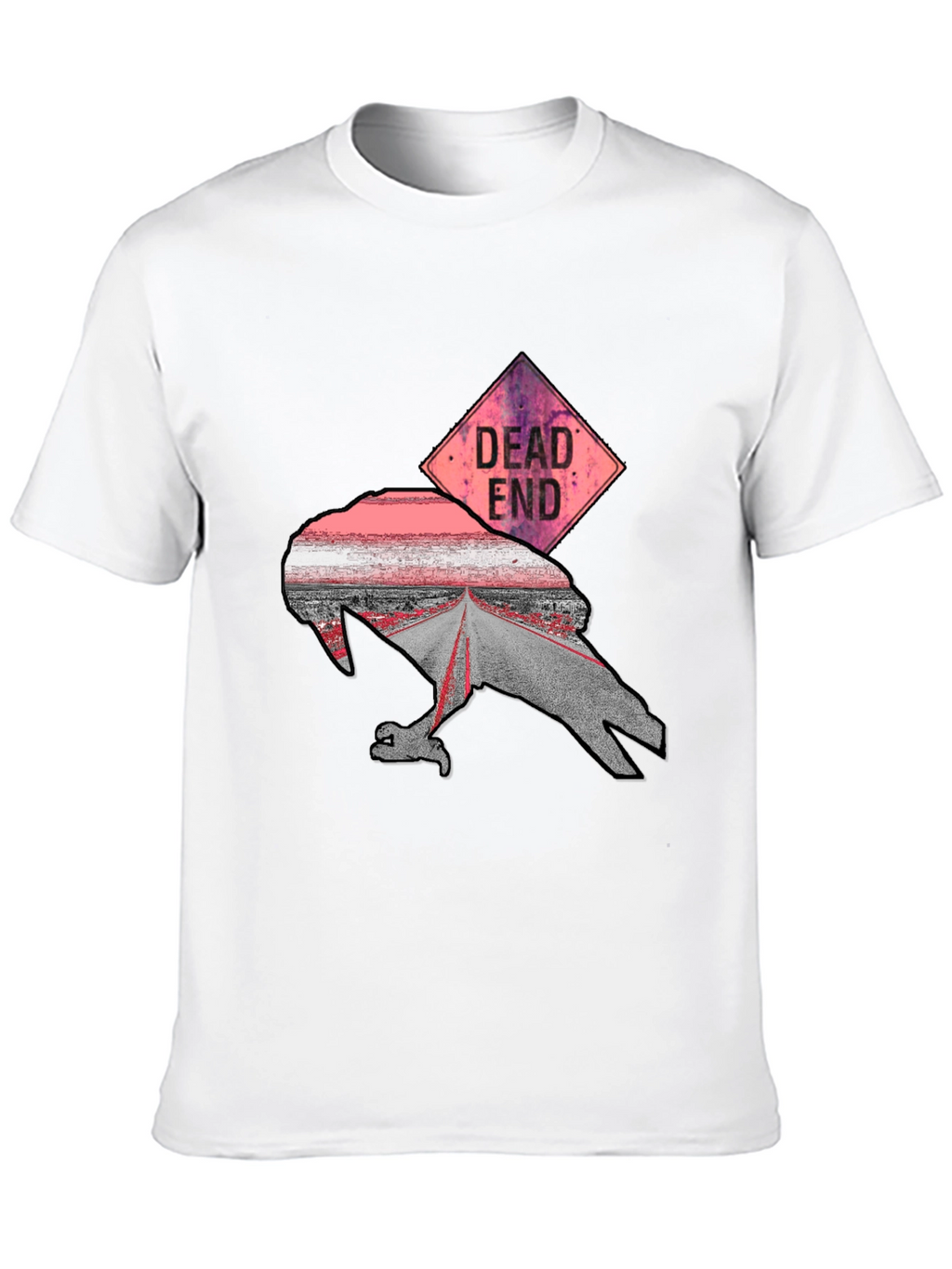 Dead End Crow Graphic T-Shirt