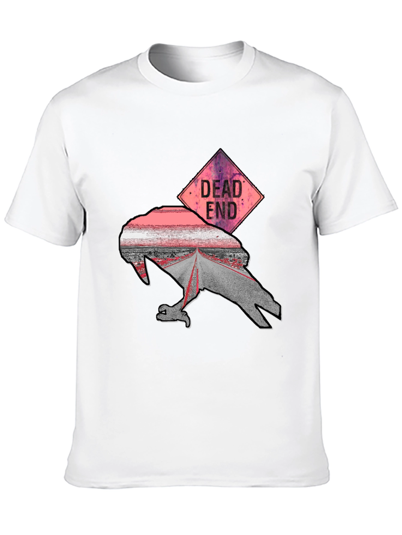 Dead End Crow Graphic T-Shirt