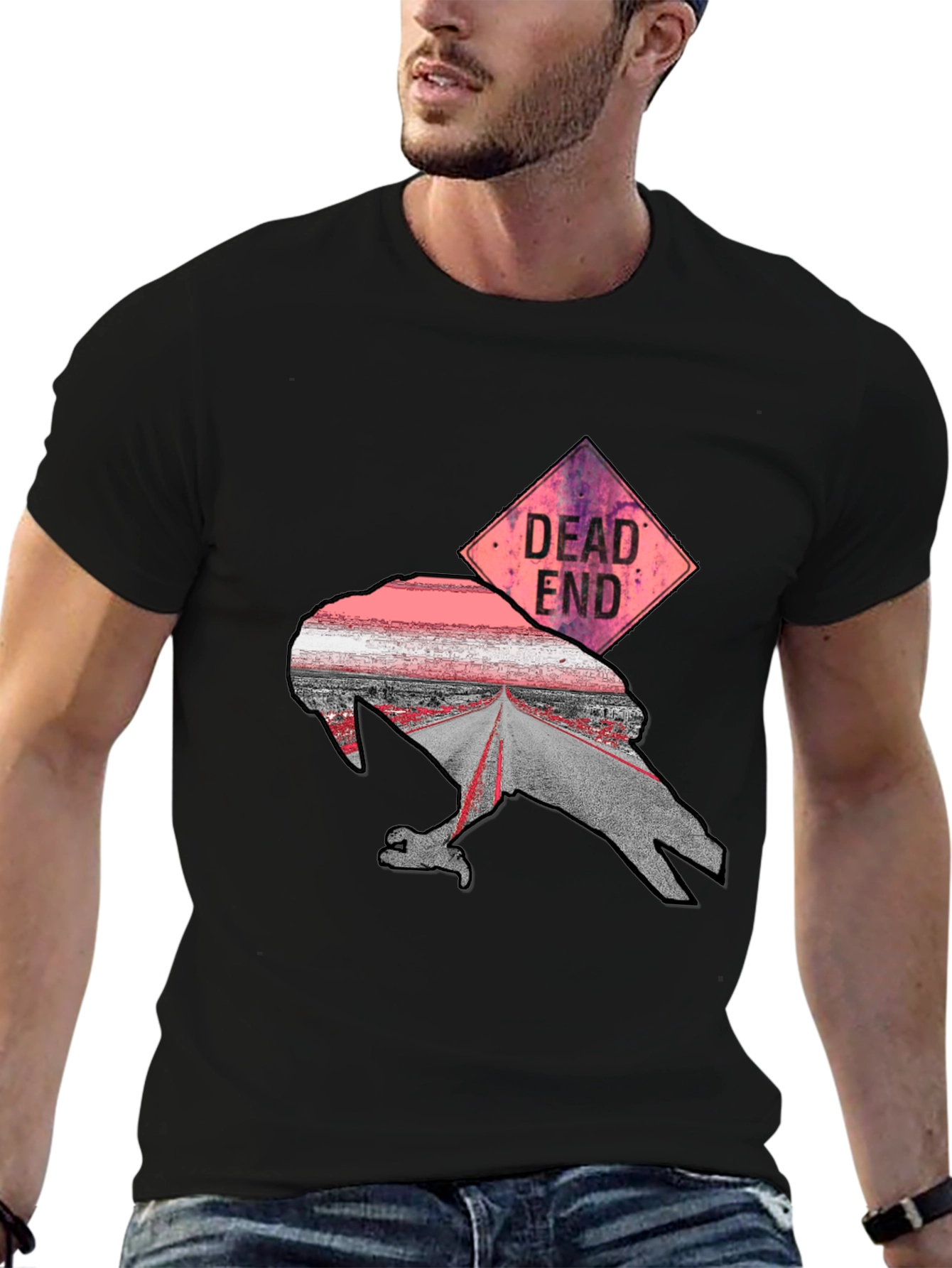 Dead End Crow Graphic T-Shirt