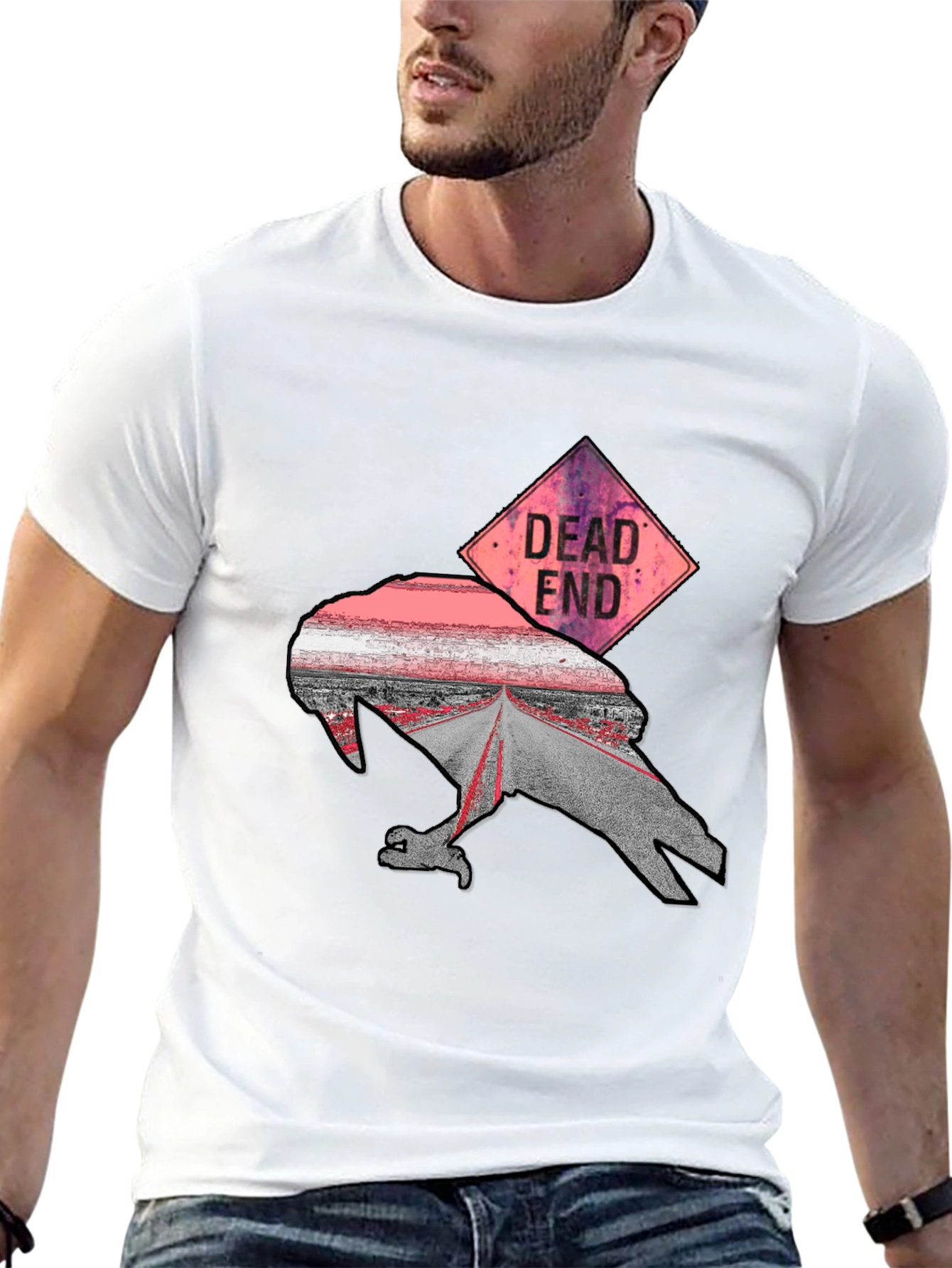 Dead End Crow Graphic T-Shirt