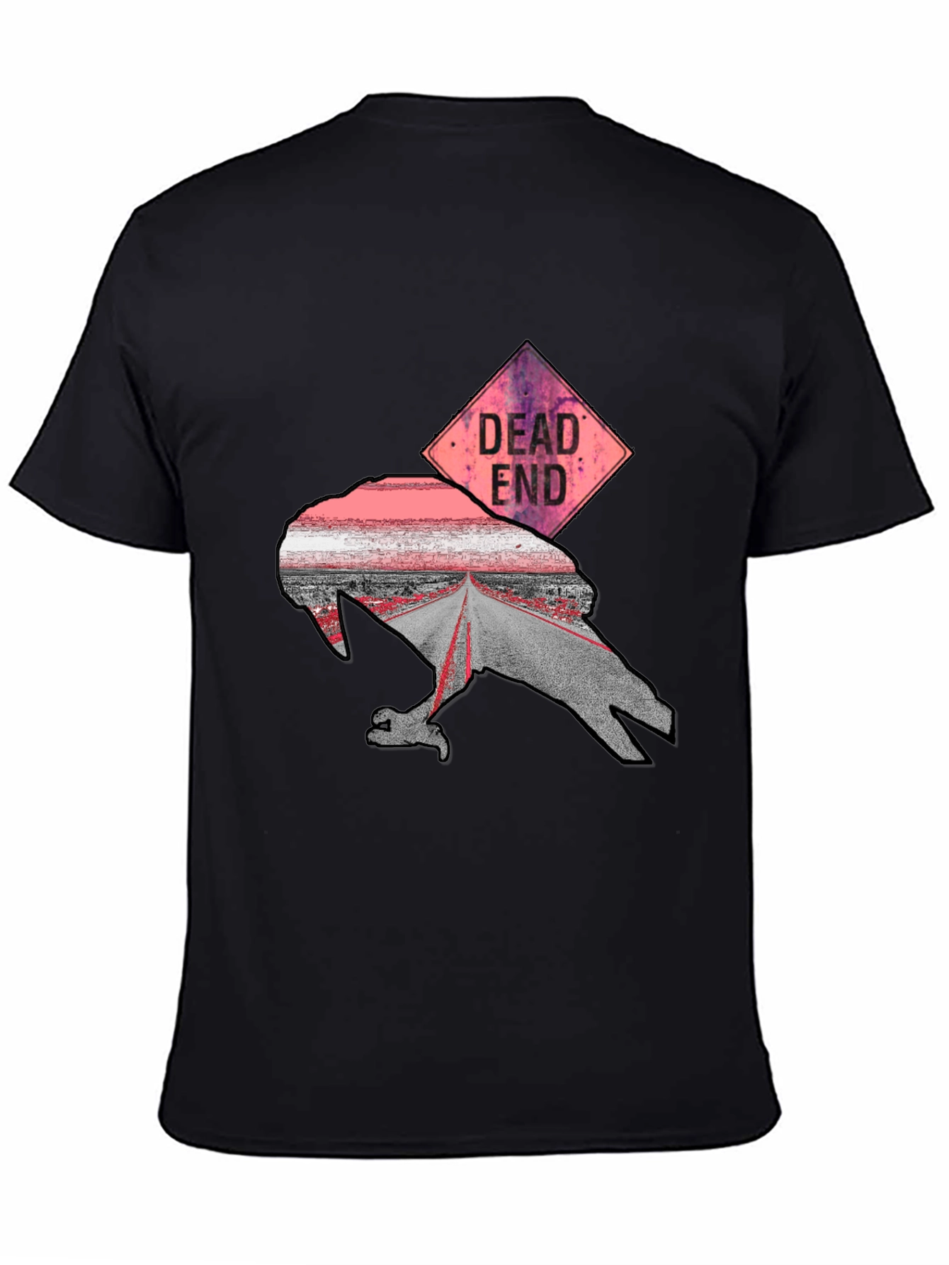 Dead End Crow Graphic T-Shirt