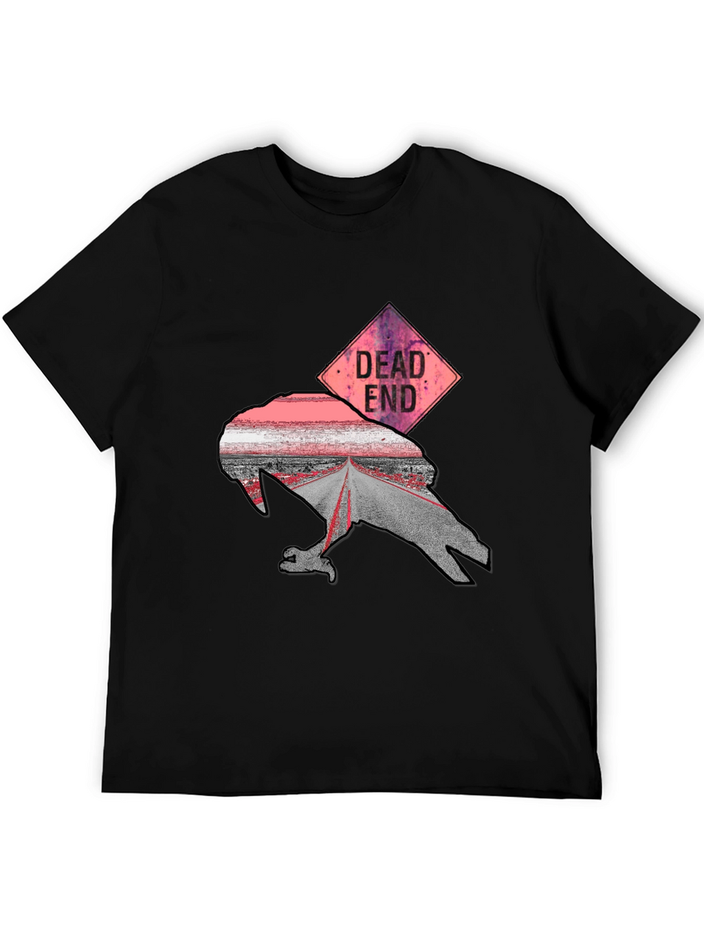 Dead End Crow Graphic T-Shirt