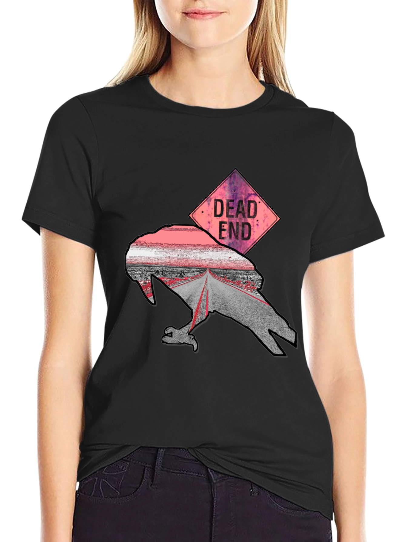 Dead End Crow Graphic T-Shirt