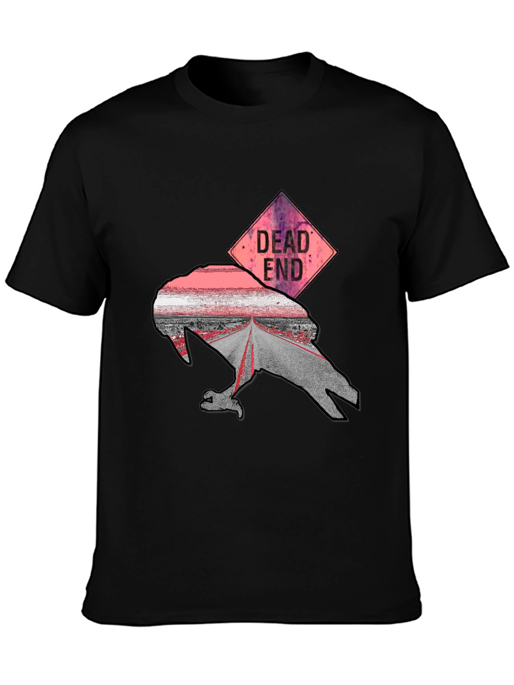 Dead End Crow Graphic T-Shirt