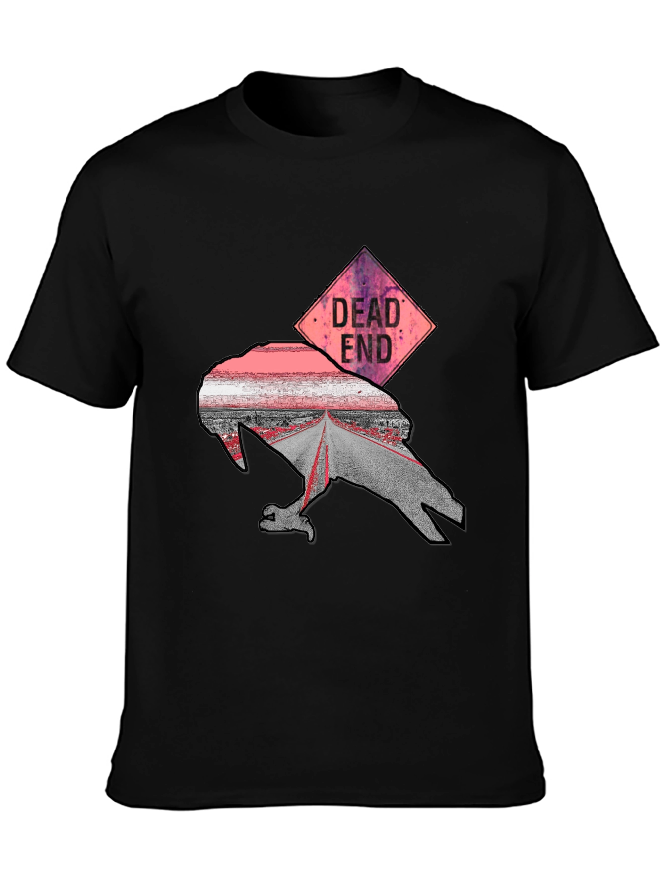 Dead End Crow Graphic T-Shirt