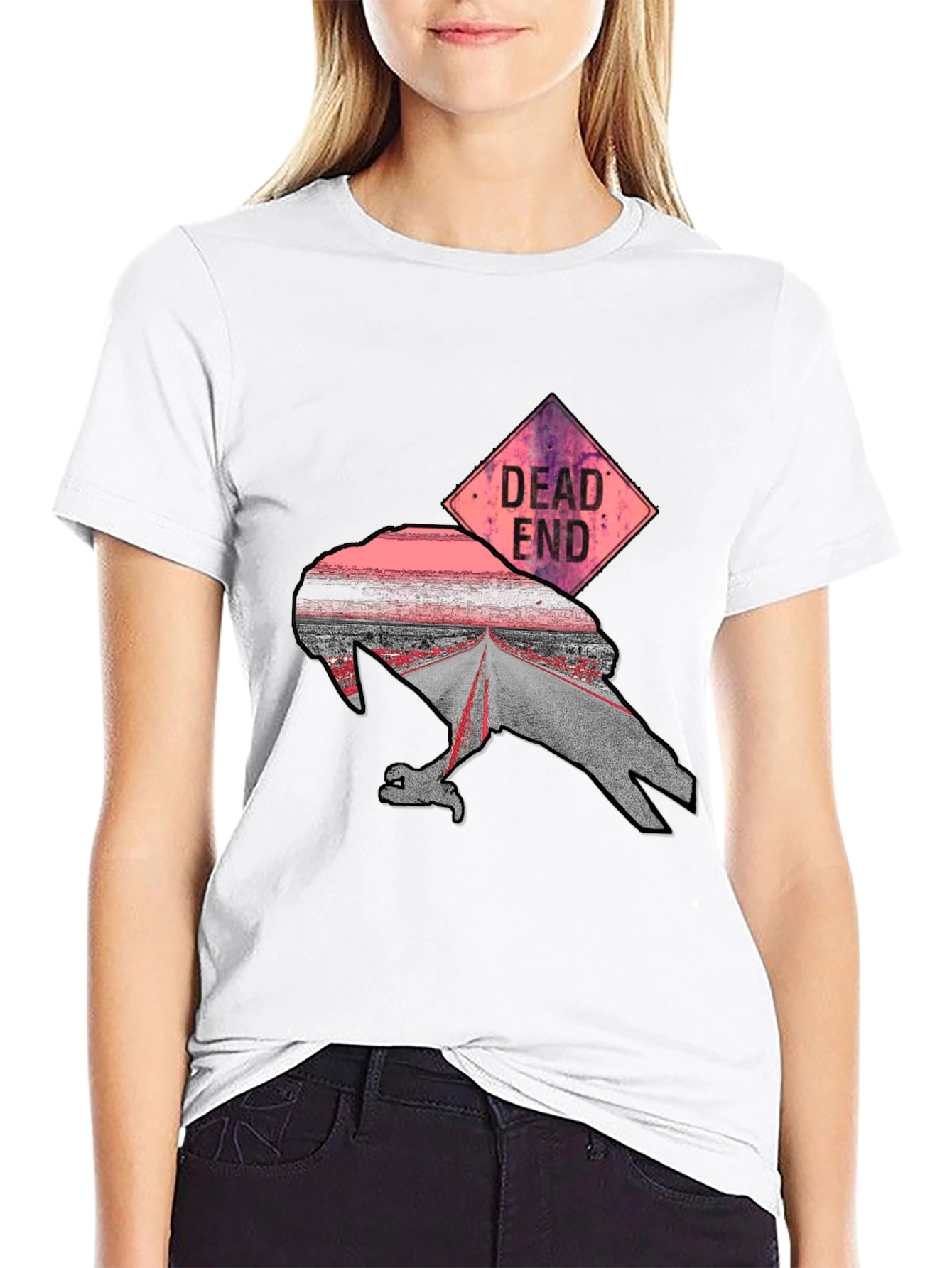 Dead End Crow Graphic T-Shirt