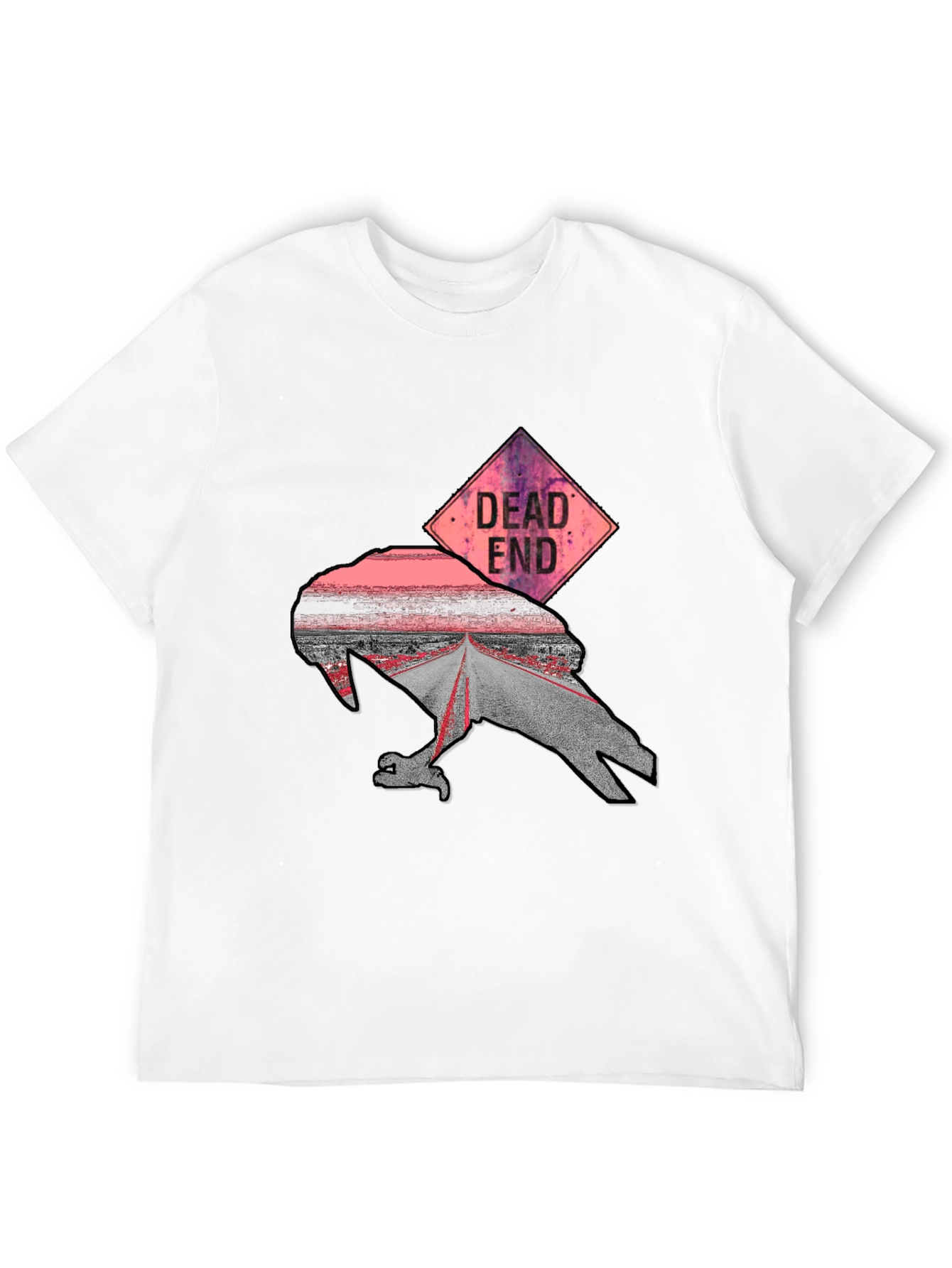 Dead End Crow Graphic T-Shirt