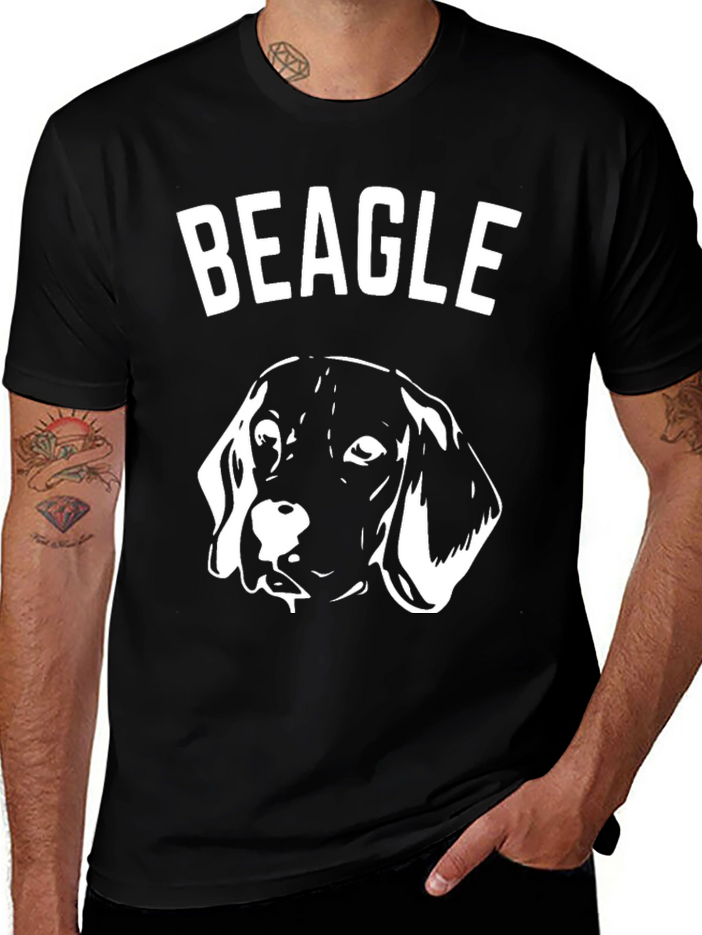 Beagle Dog Breed Graphic T-Shirt