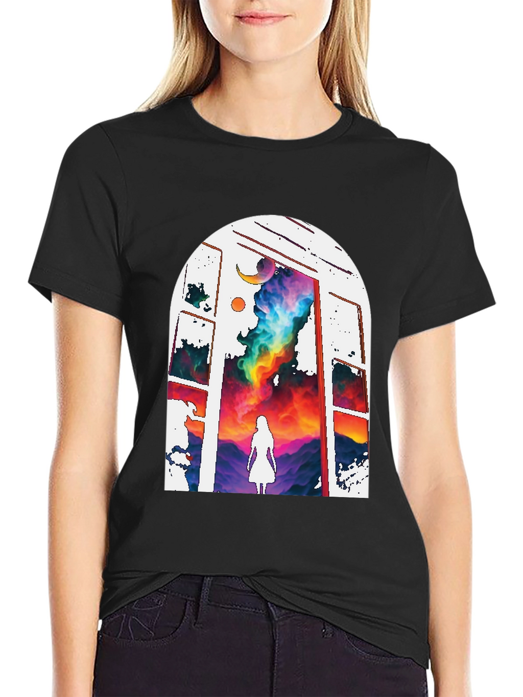 Mystic Window Graphic Tee - Dreamscape T-Shirt