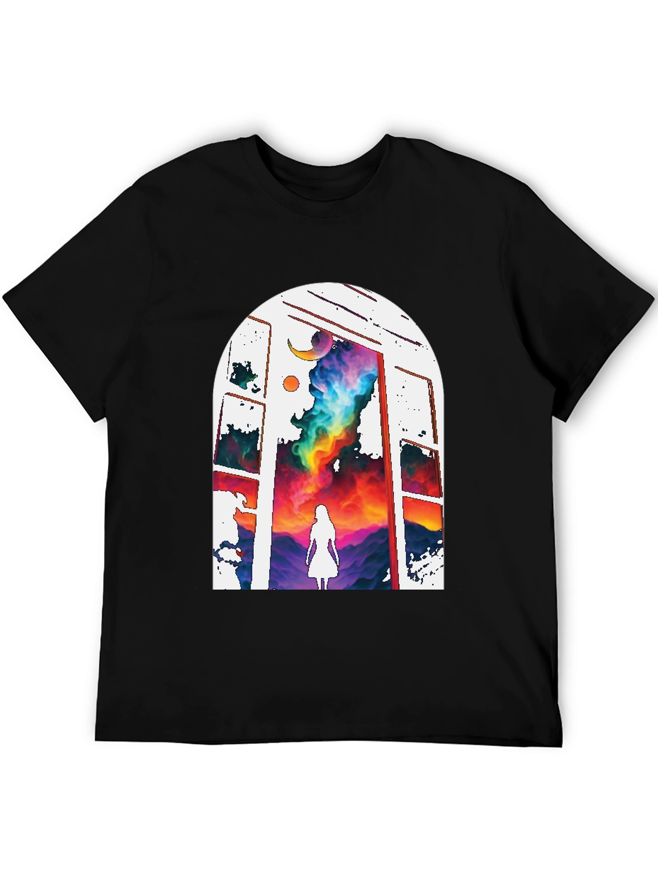 Mystic Window Graphic Tee - Dreamscape T-Shirt