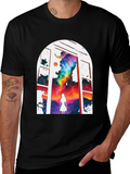 Mystic Window Graphic Tee - Dreamscape T-Shirt