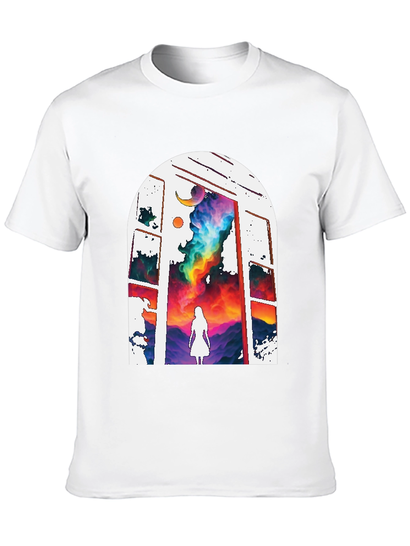 Mystic Window Graphic Tee - Dreamscape T-Shirt