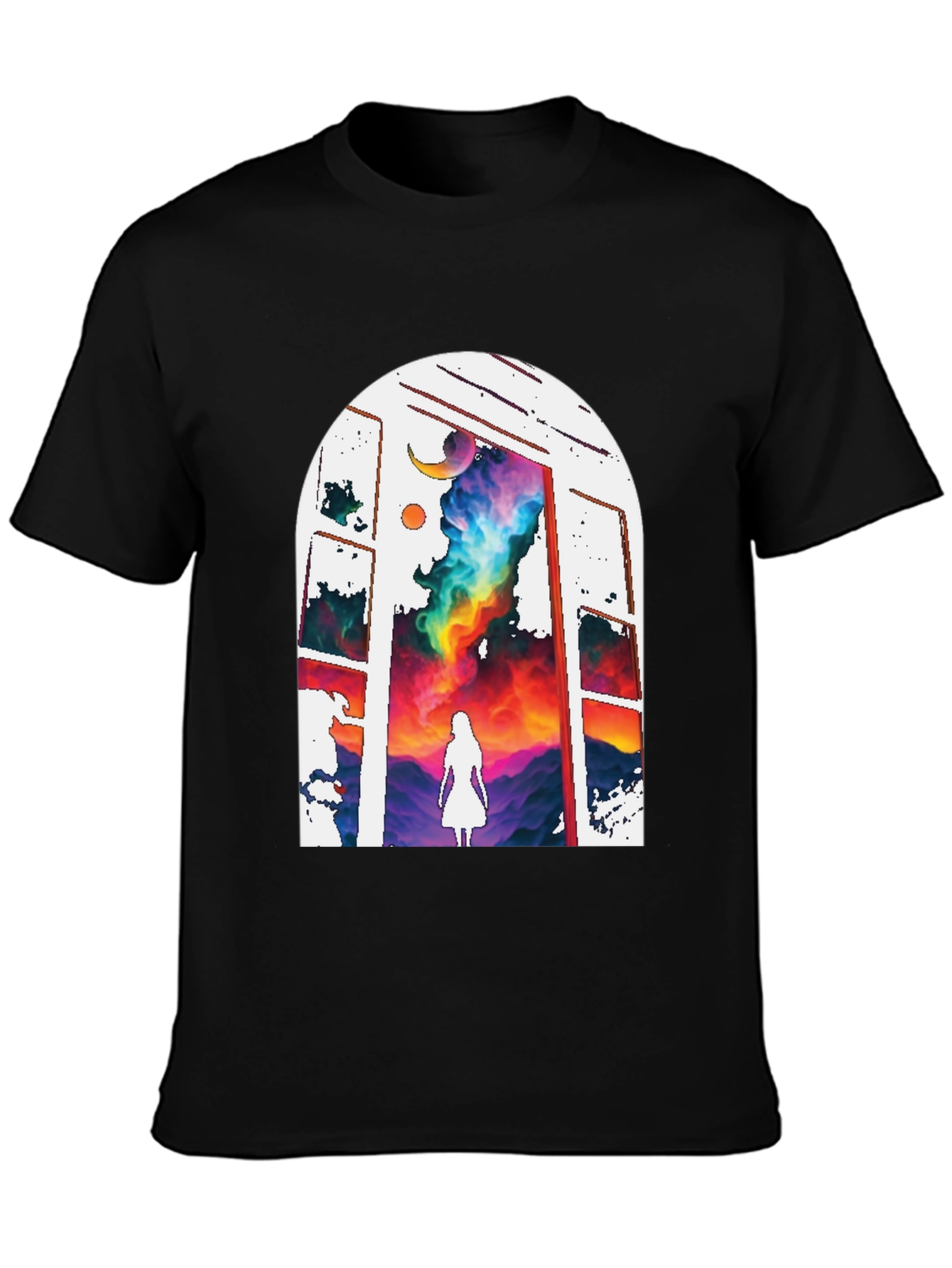 Mystic Window Graphic Tee - Dreamscape T-Shirt