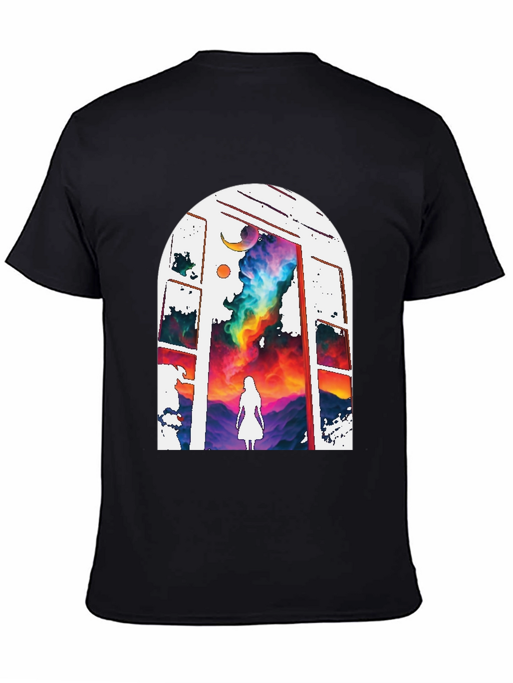 Mystic Window Graphic Tee - Dreamscape T-Shirt