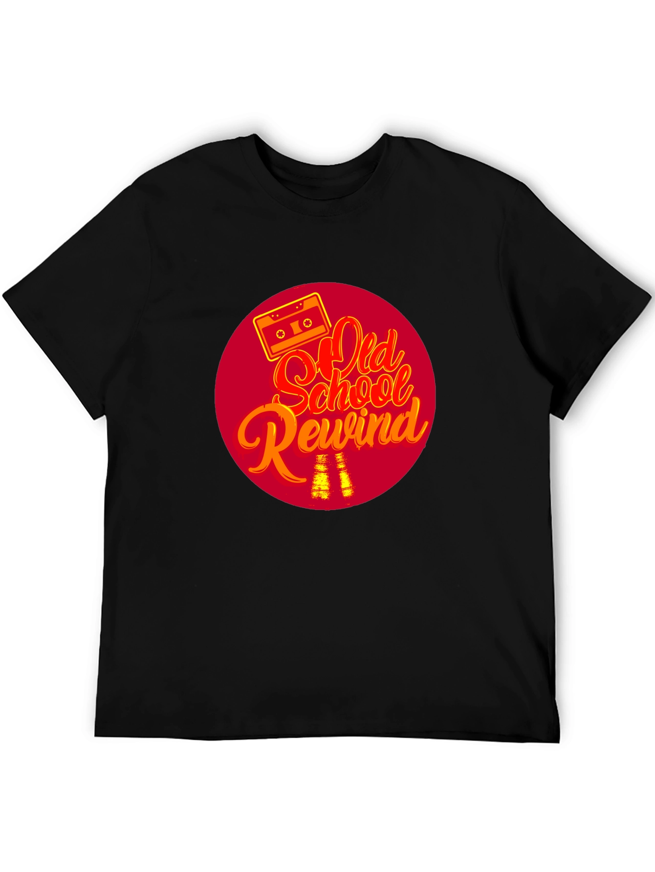 Retro Old School Rewind Graphic Tee
