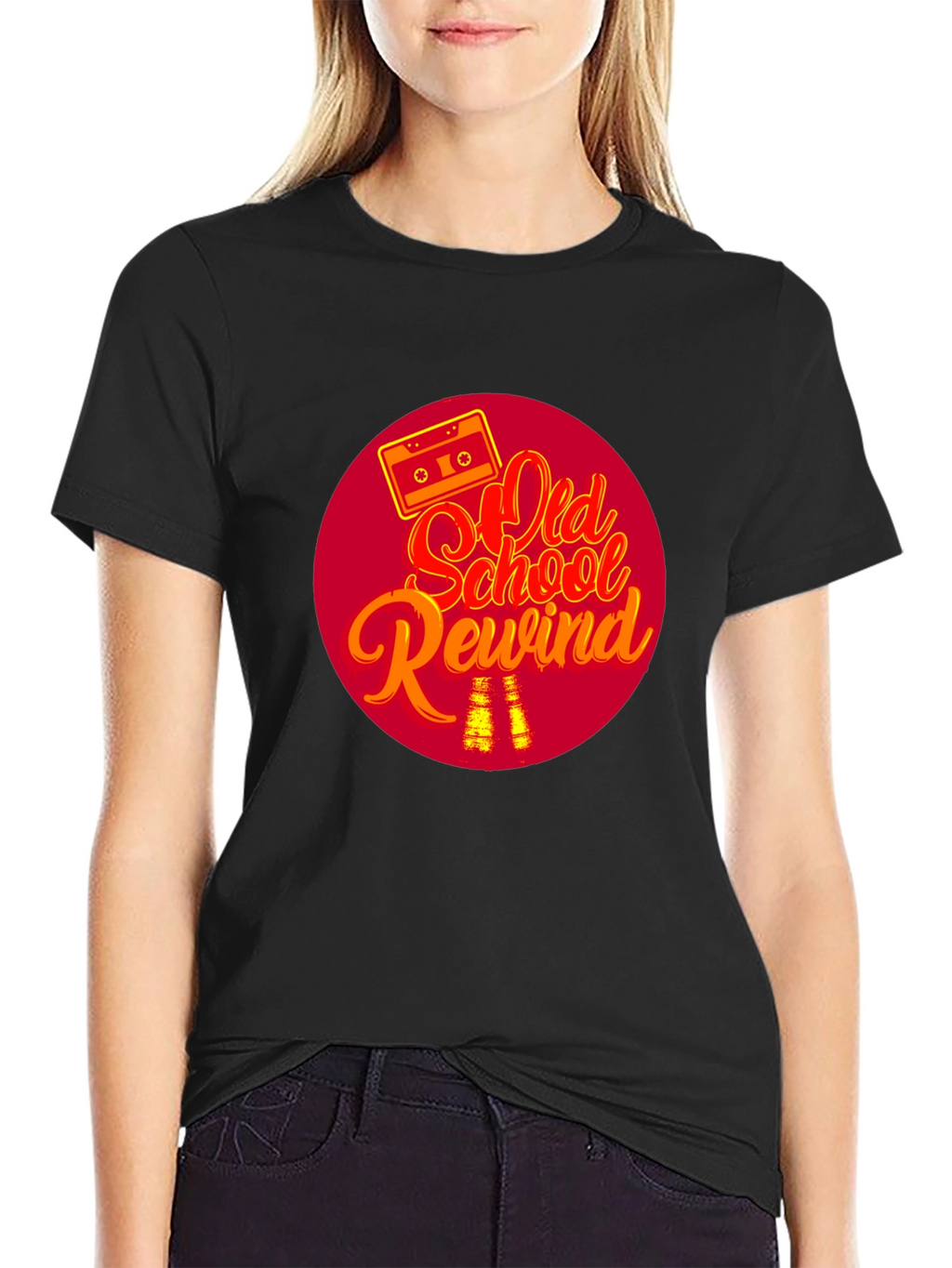 Retro Old School Rewind Graphic Tee