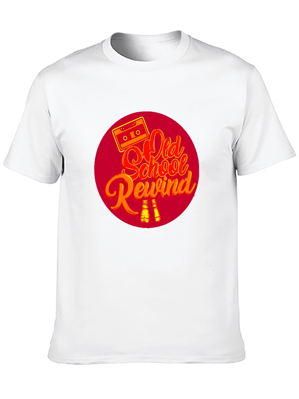 Retro Old School Rewind Graphic Tee