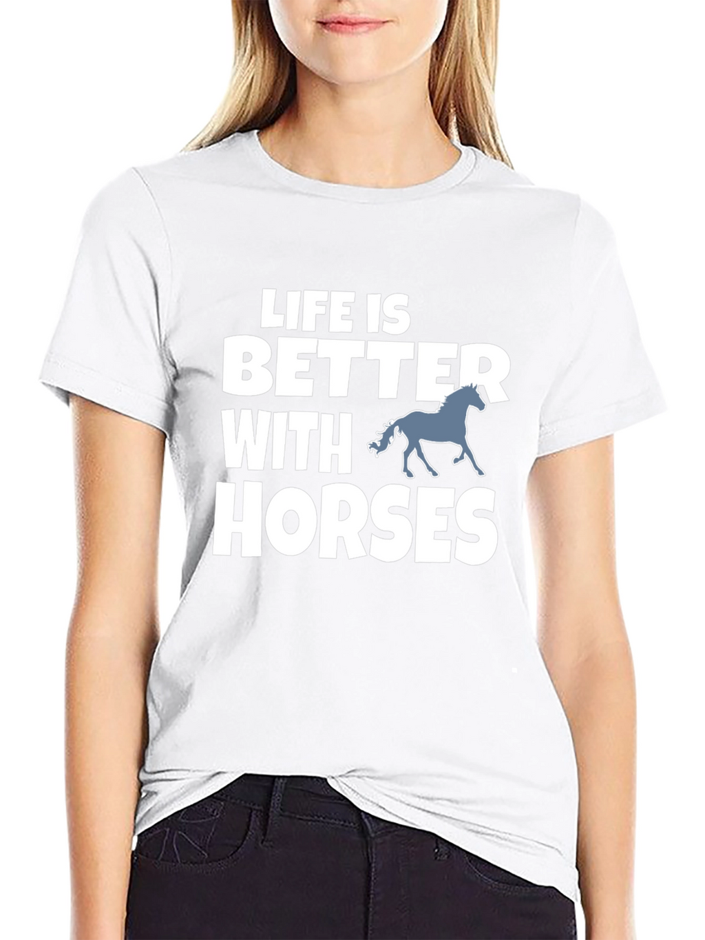 Life is Better with Horses Graphic Tee