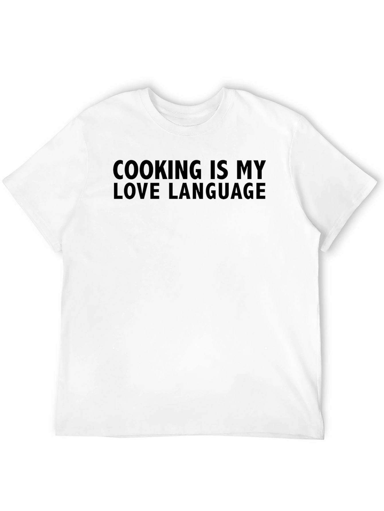 Cooking is My Love Language Graphic T-Shirt