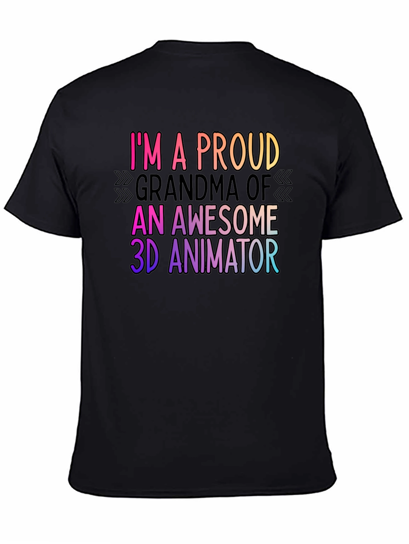 Proud Grandma 3D Animator T-Shirt