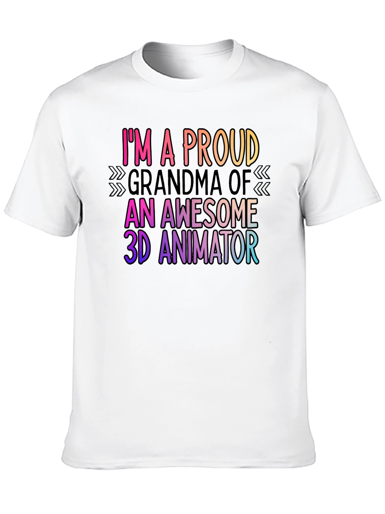 Proud Grandma 3D Animator T-Shirt