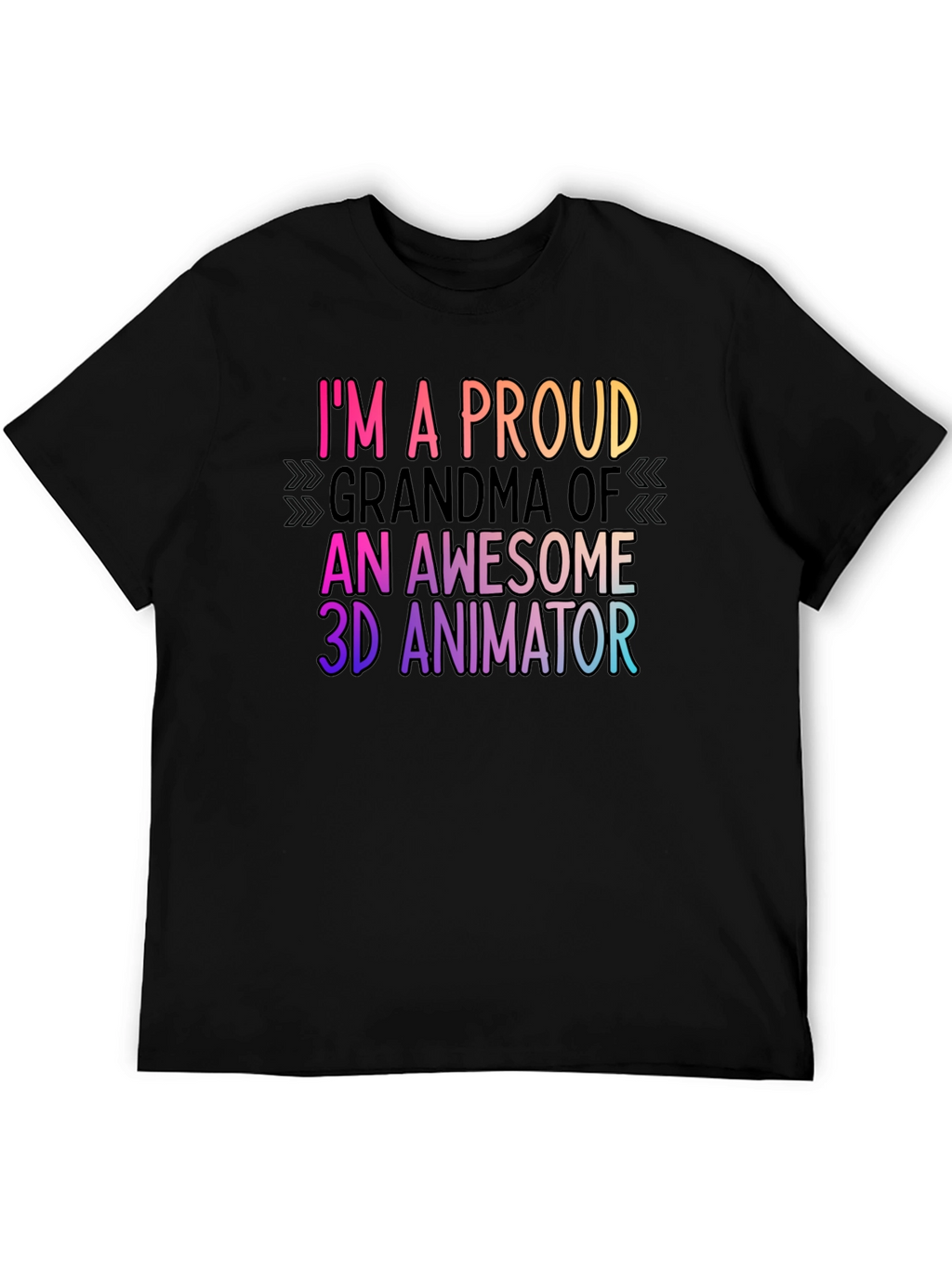 Proud Grandma 3D Animator T-Shirt