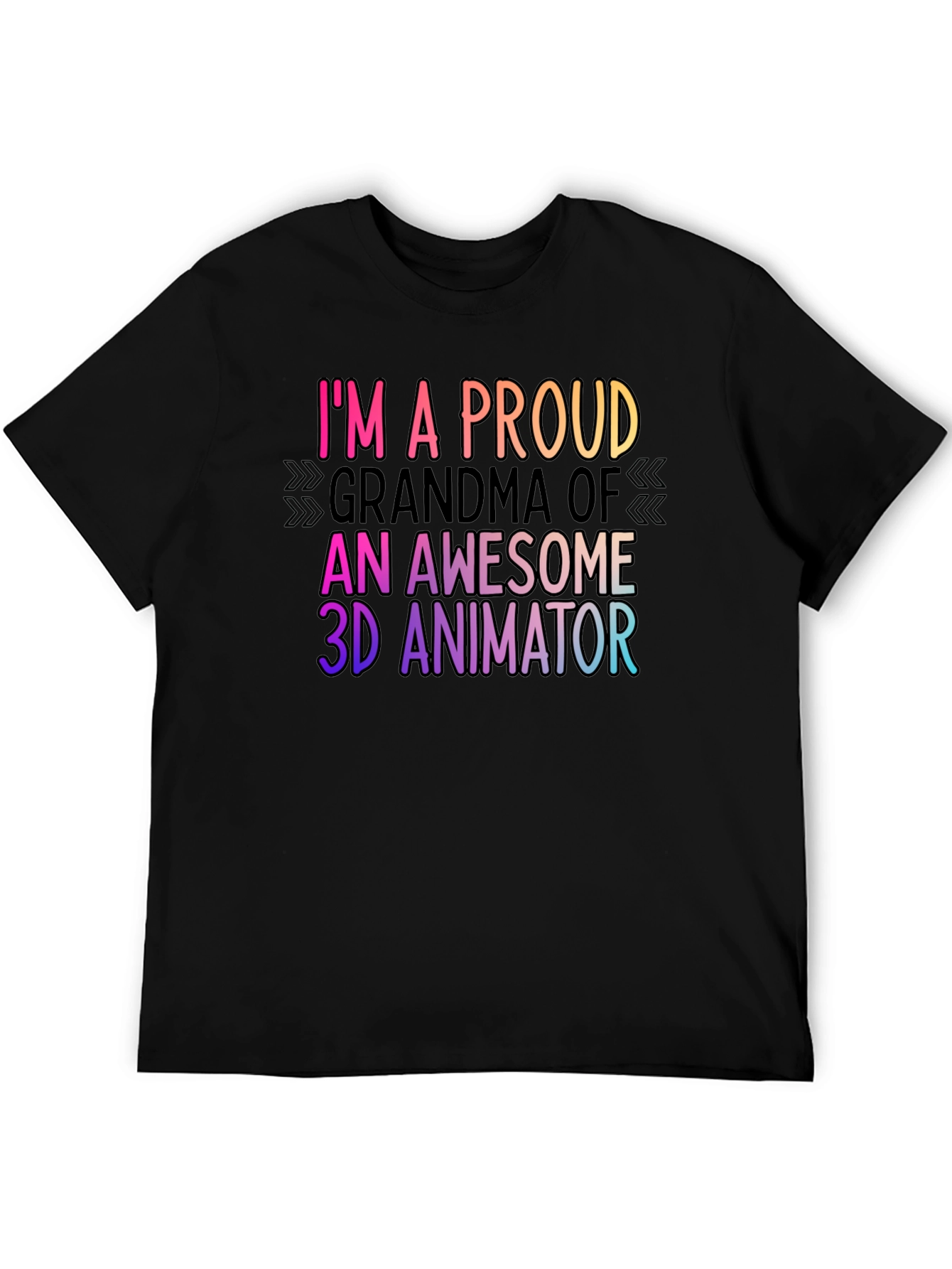 Proud Grandma 3D Animator T-Shirt