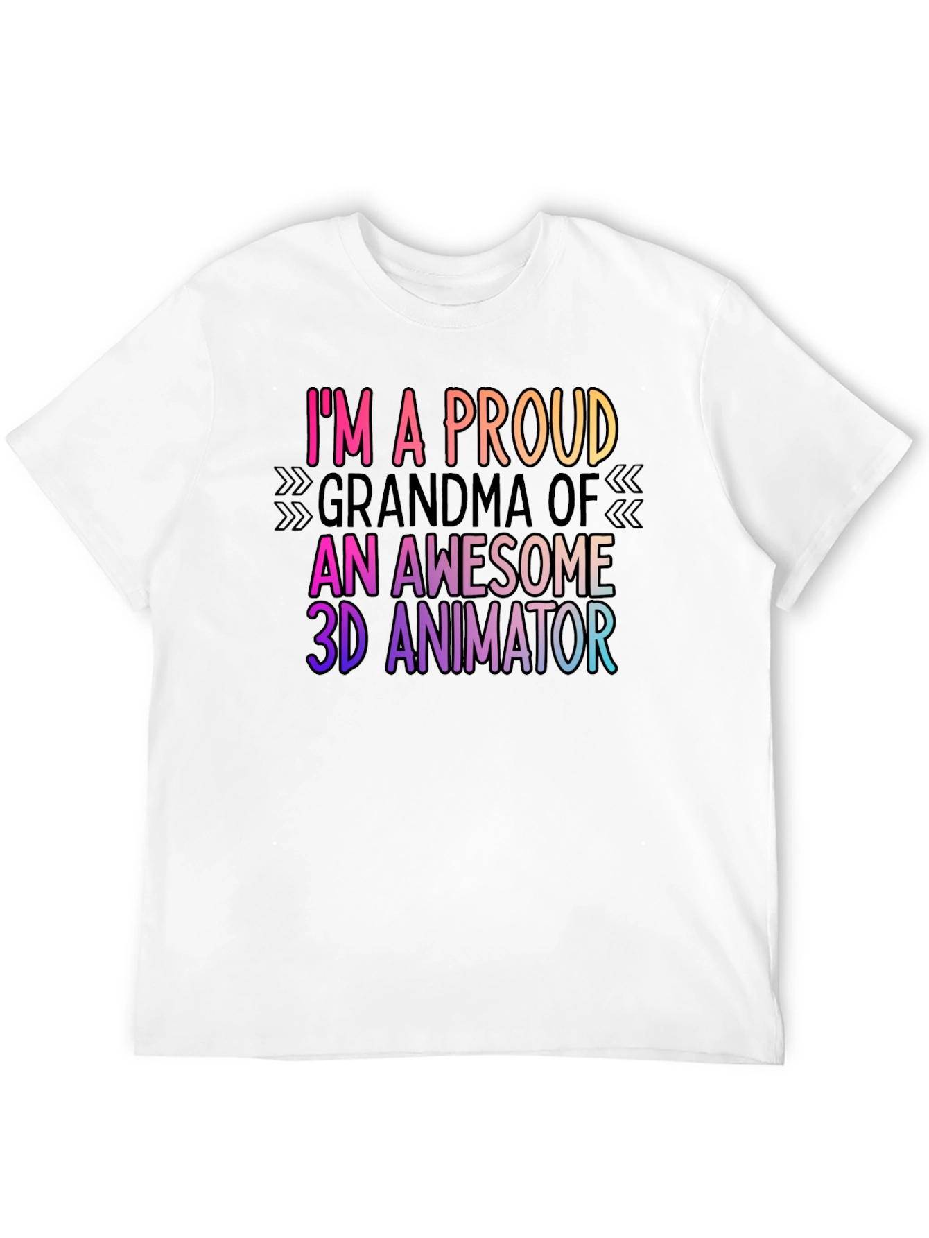 Proud Grandma 3D Animator T-Shirt