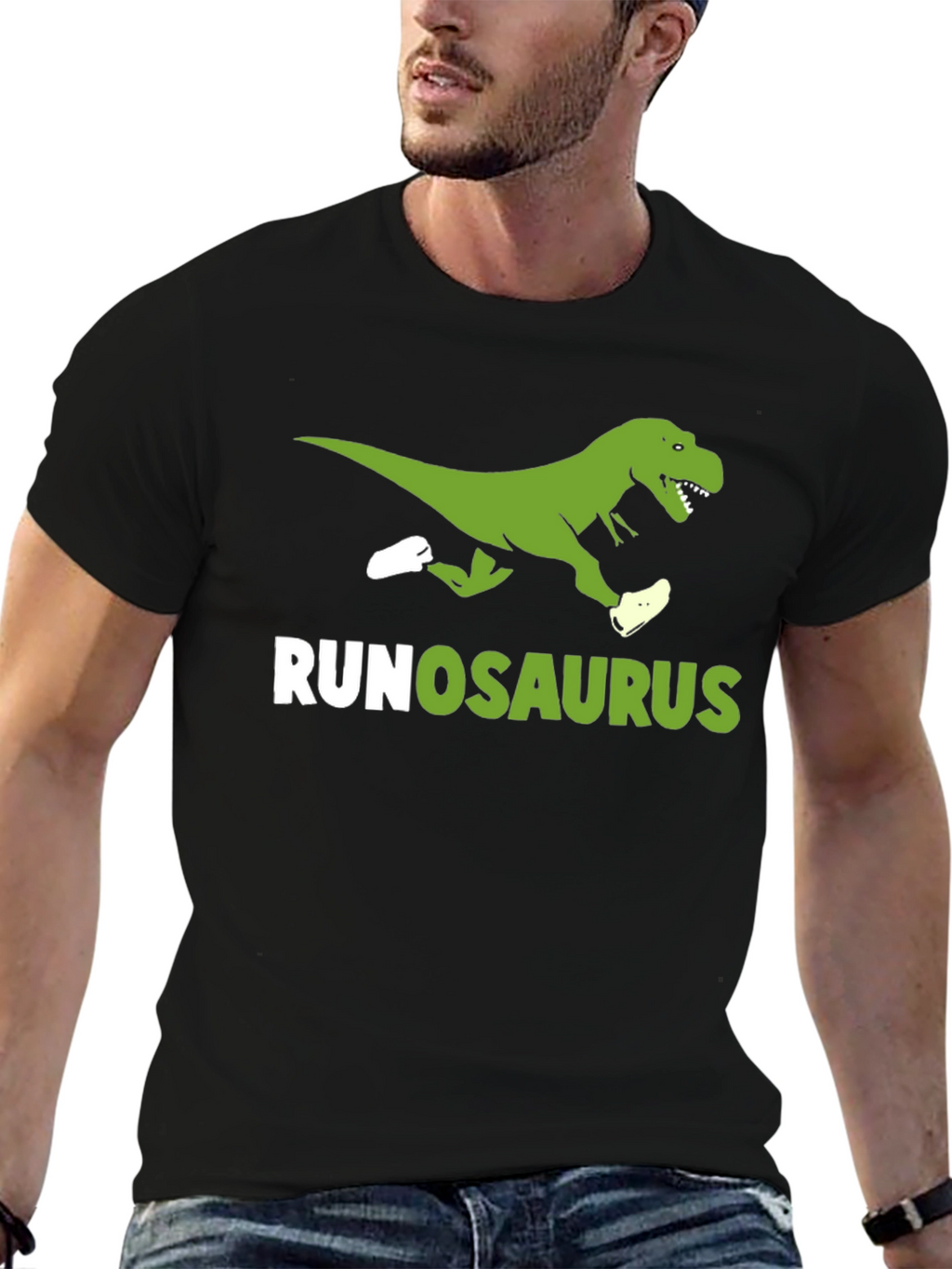 Runosaurus Rex Novelty Graphic T-Shirt