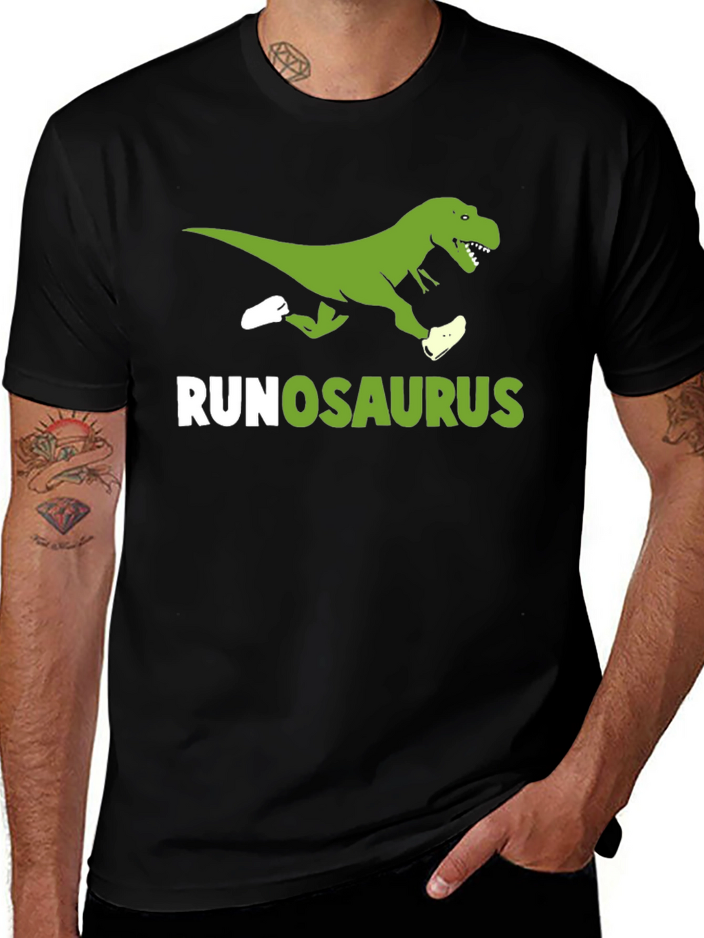 Runosaurus Rex Novelty Graphic T-Shirt