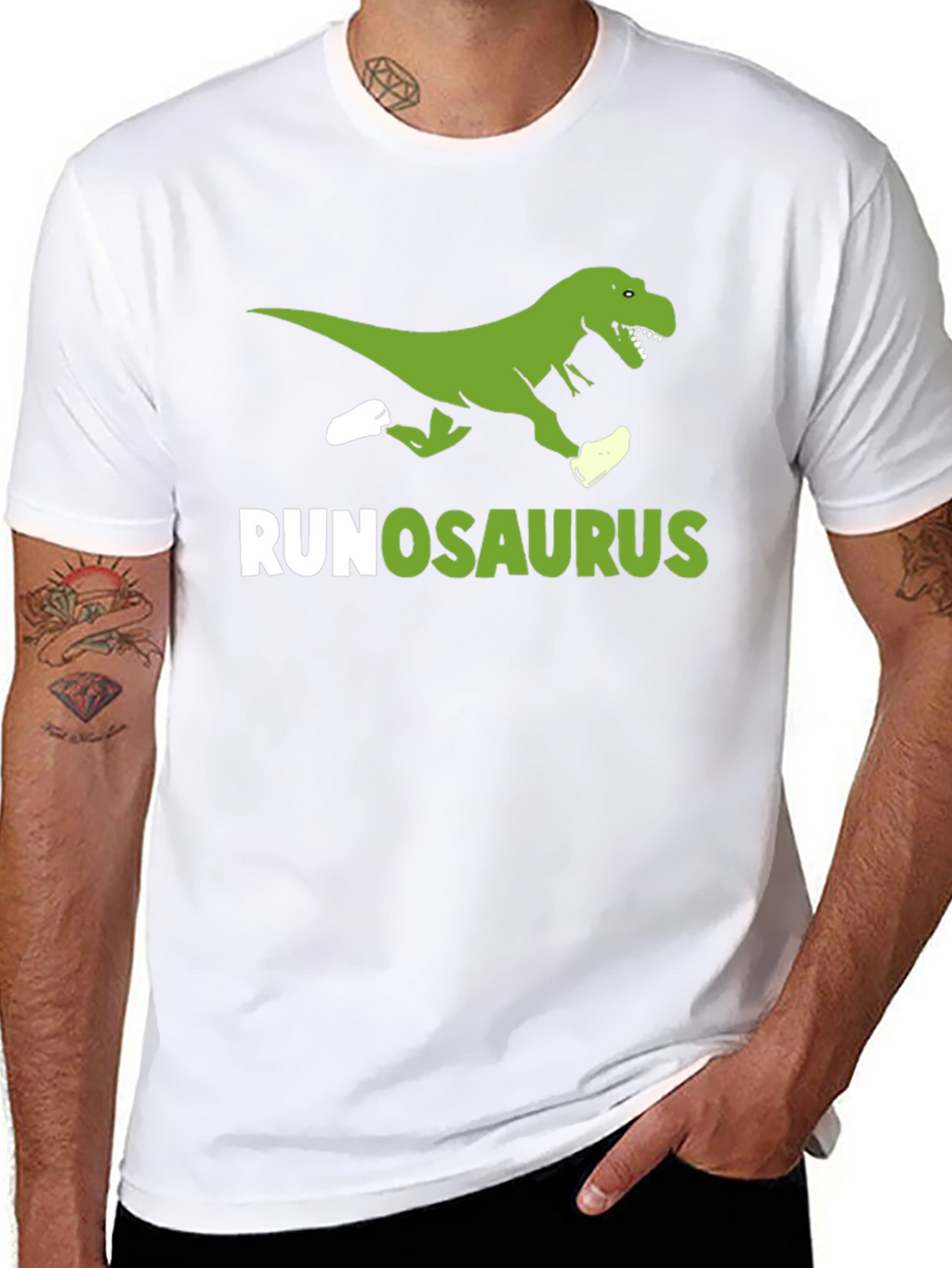 Runosaurus Rex Novelty Graphic T-Shirt