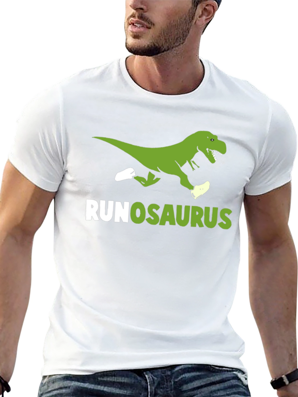Runosaurus Rex Novelty Graphic T-Shirt