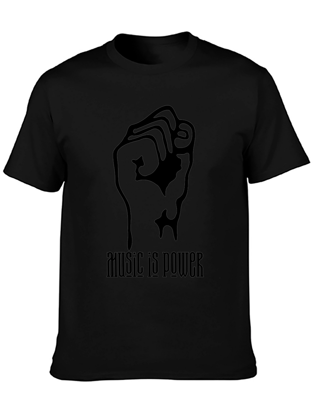 Music is Power Graphic Tee