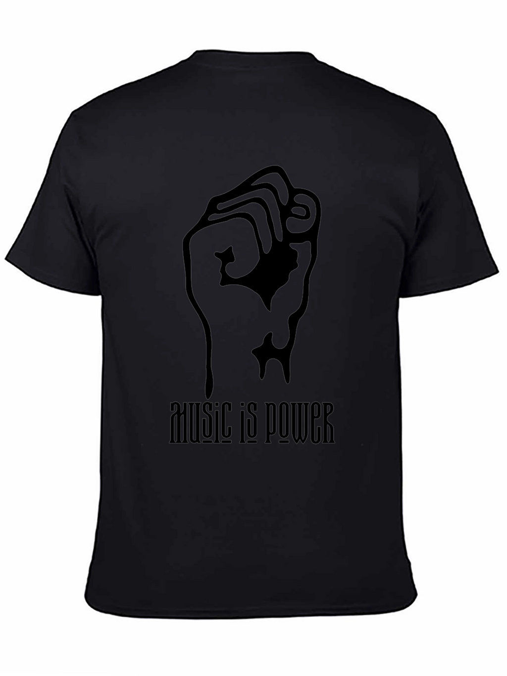Music is Power Graphic Tee