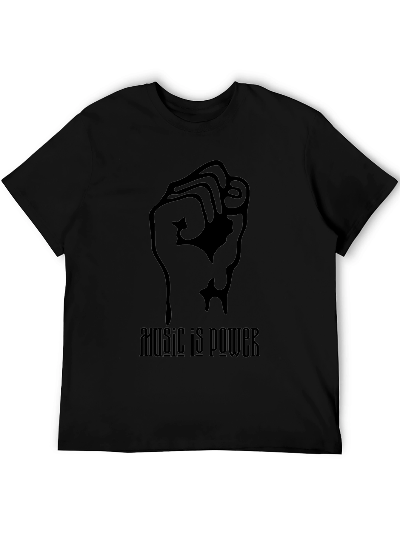 Music is Power Graphic Tee