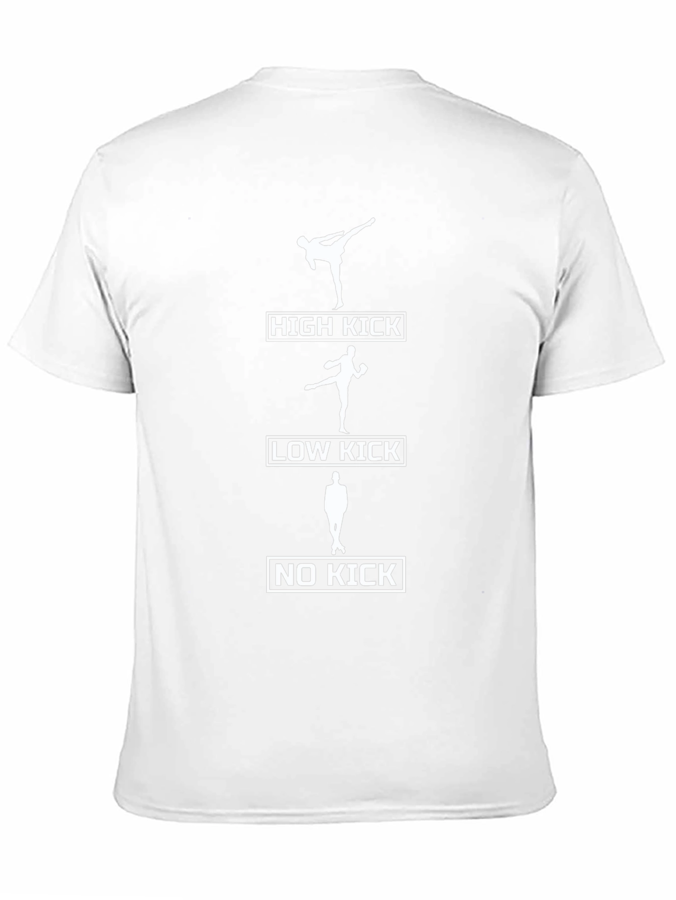 High Low No Kick Funny Martial Arts T-Shirt