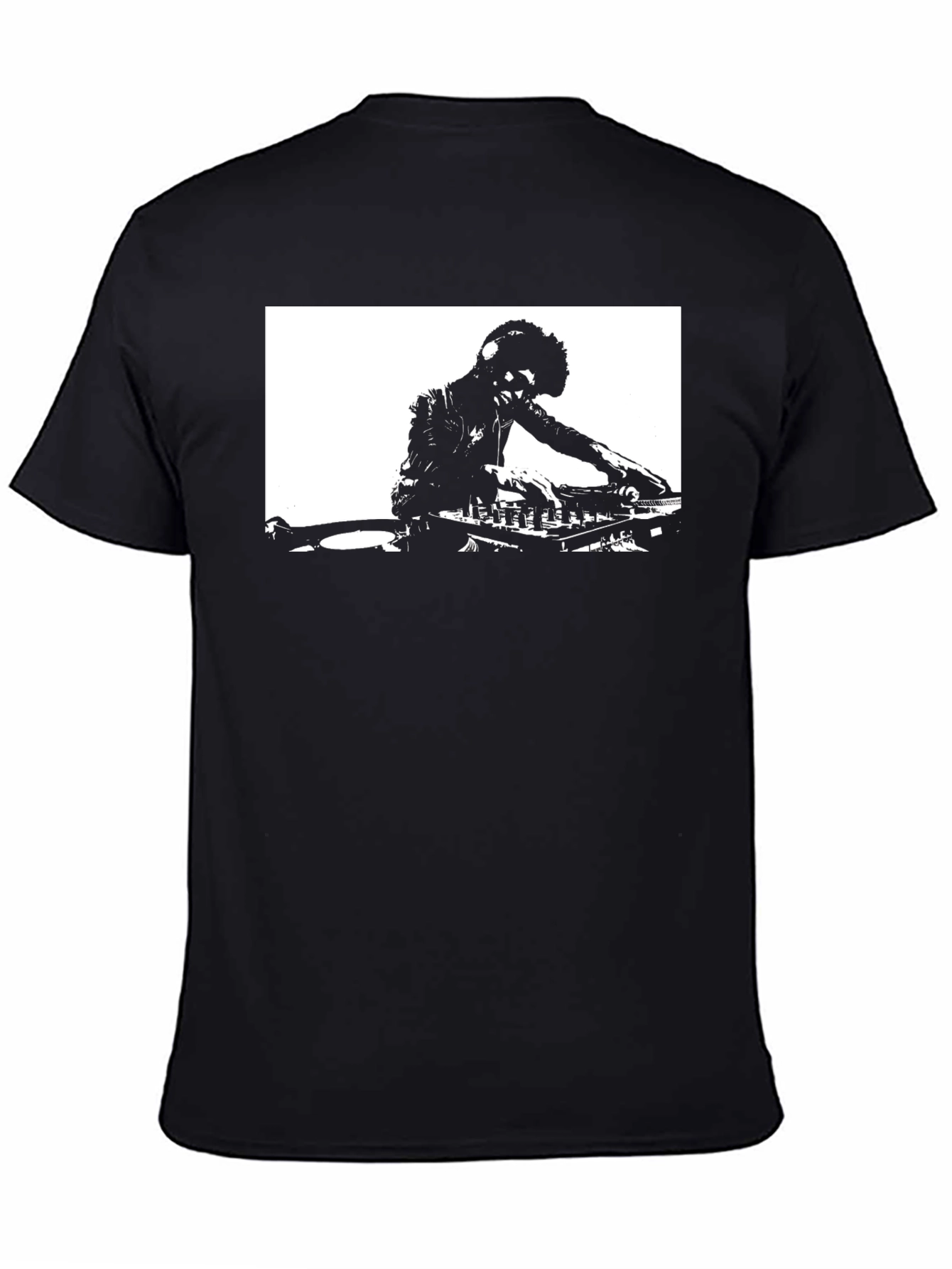 DJ Graphic Tee - Black Unisex T-Shirt
