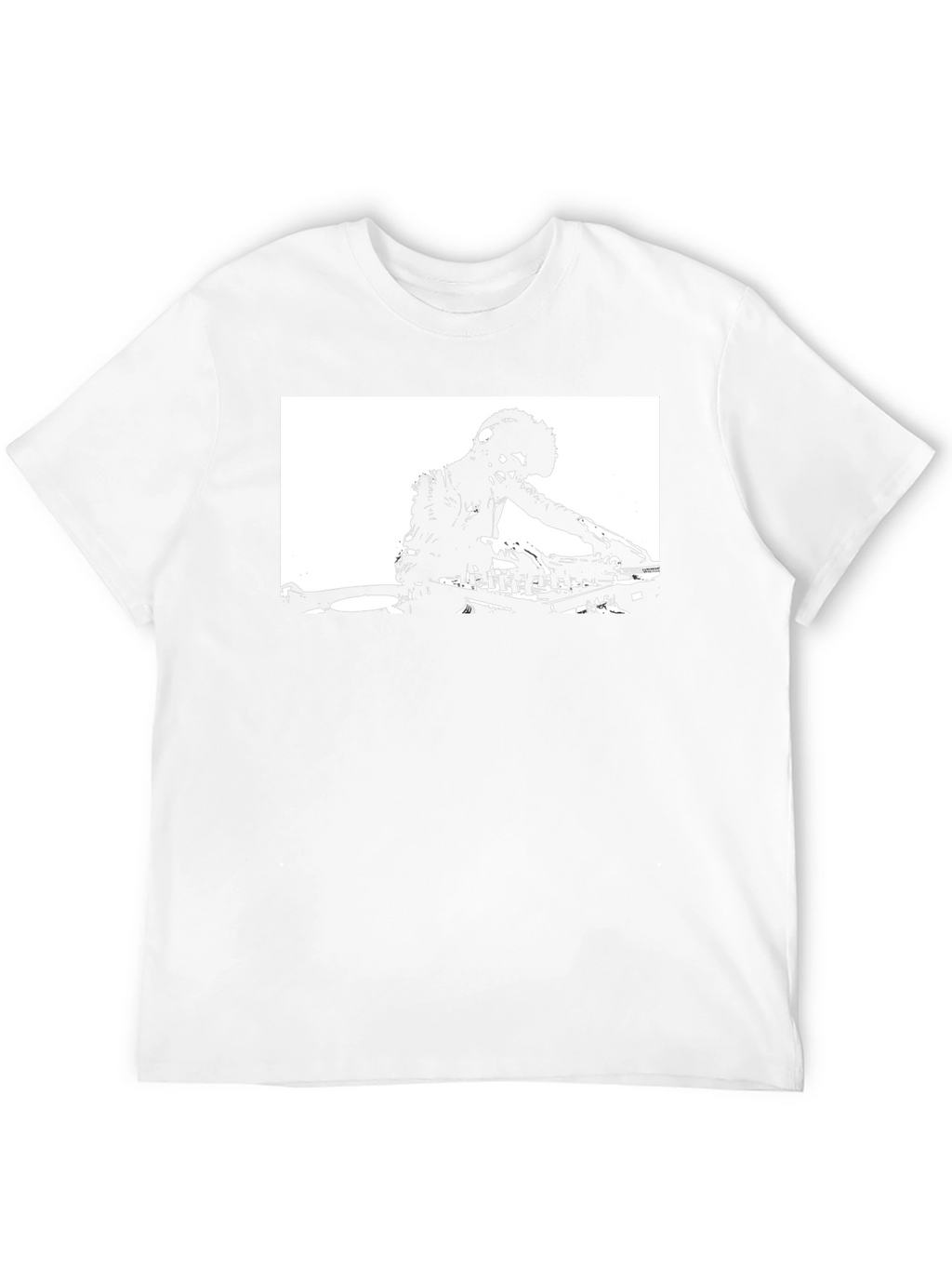 DJ Graphic Tee - Black Unisex T-Shirt