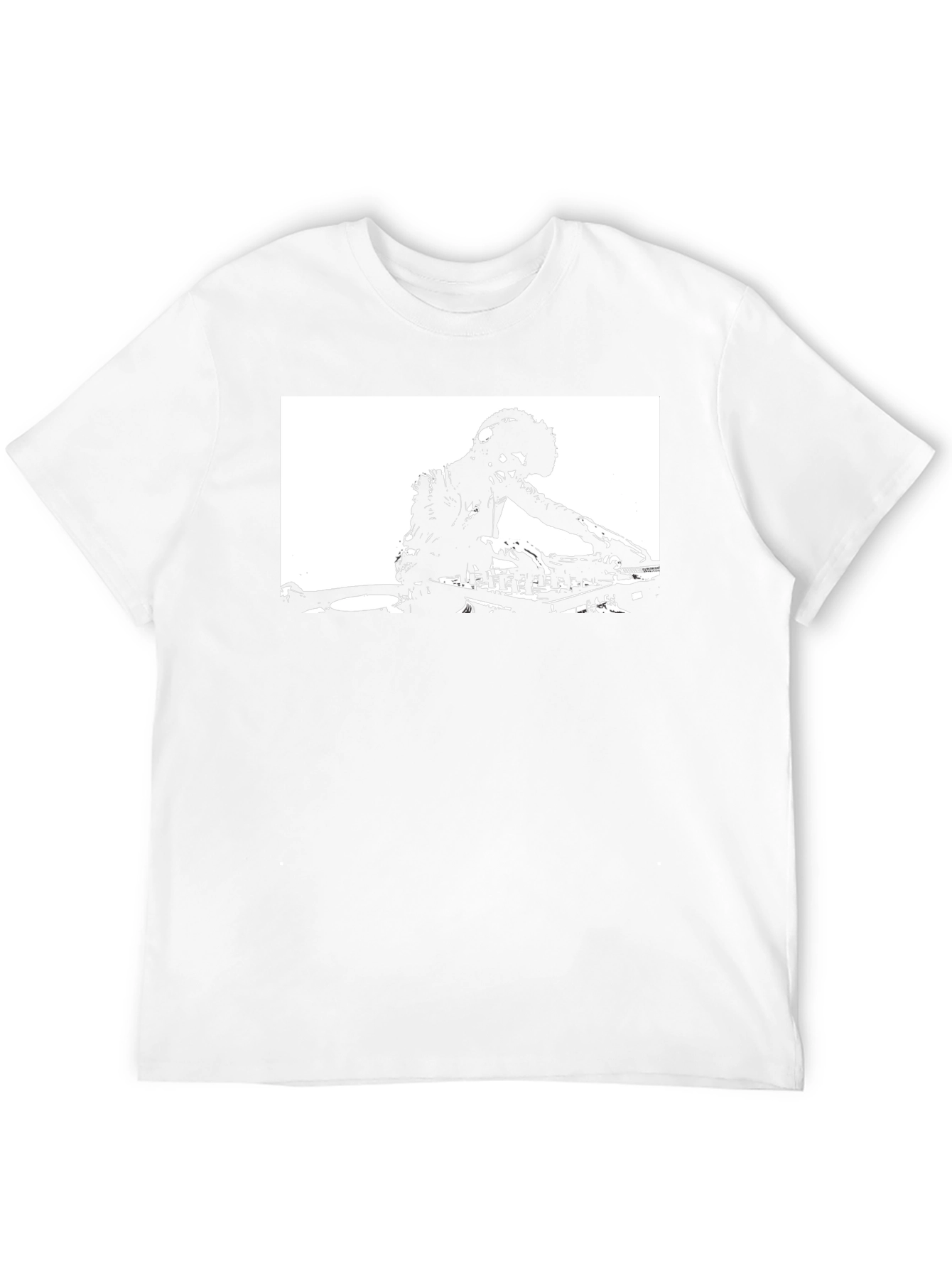 DJ Graphic Tee - Black Unisex T-Shirt