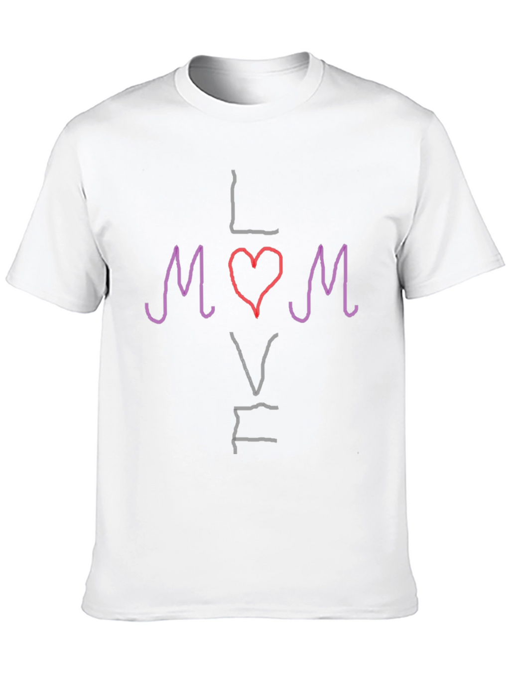 Love Mom T-Shirt - Cute Mothers Day Gift