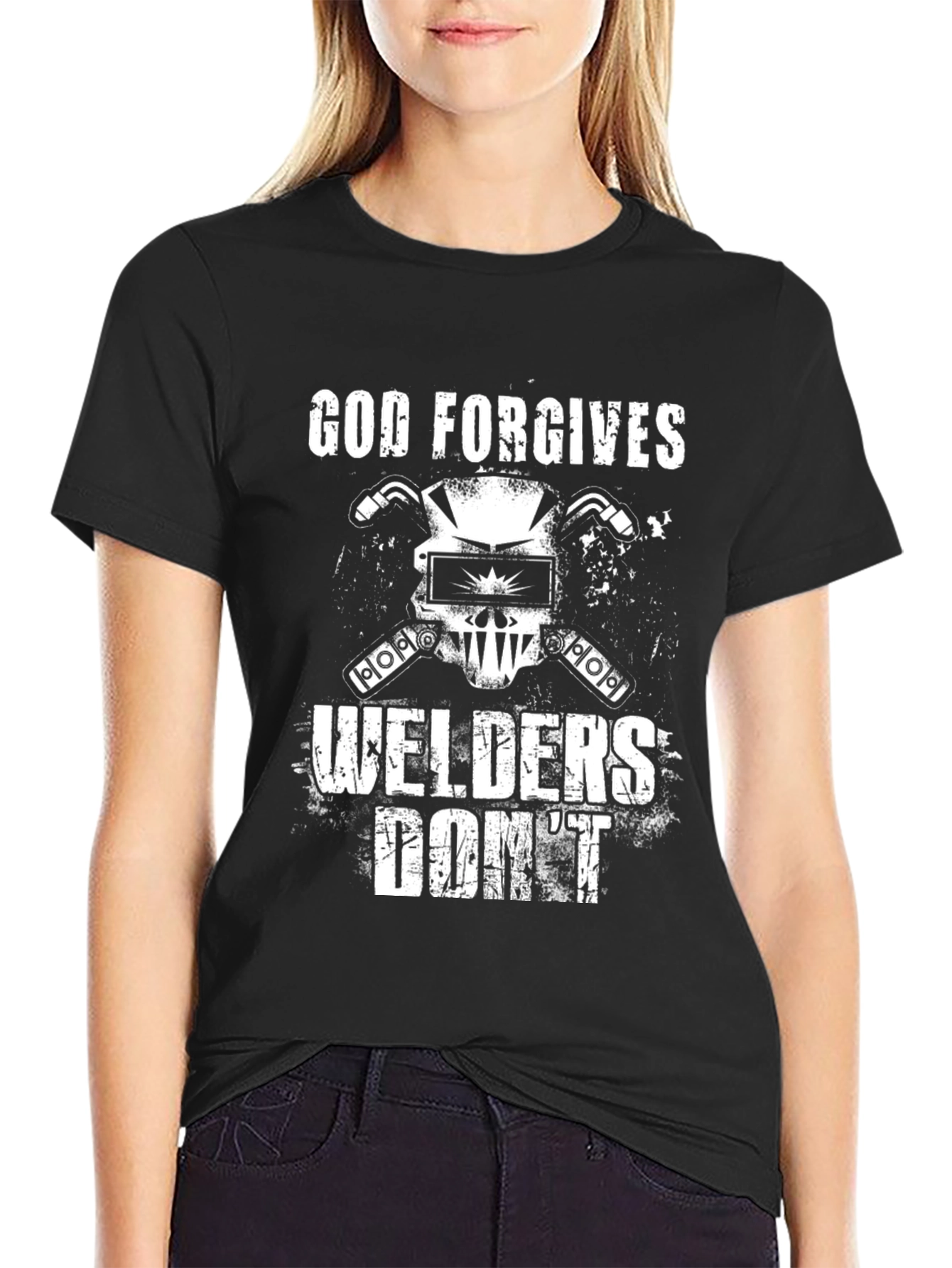 God Forgives Welders Dont T-Shirt
