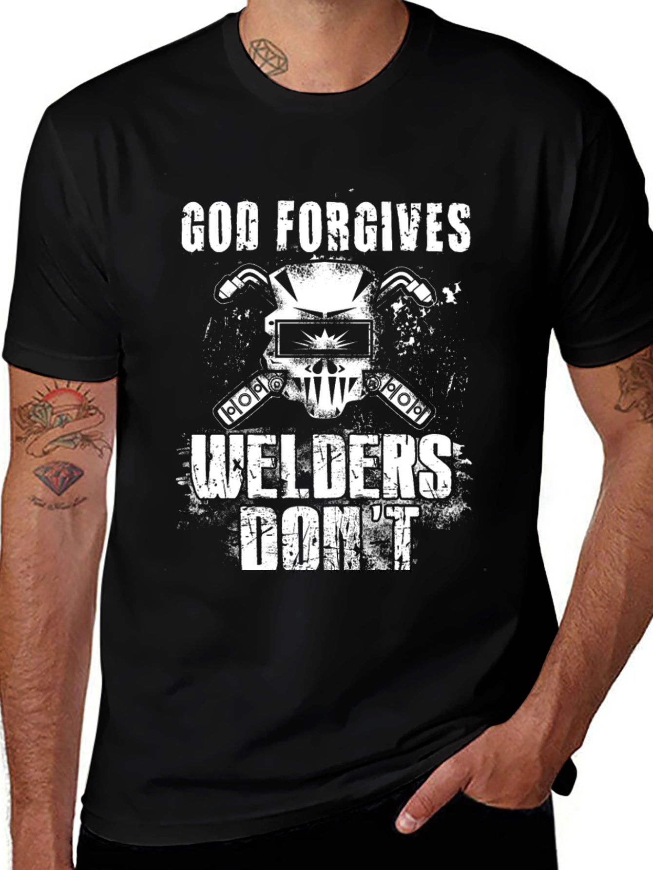 God Forgives Welders Dont T-Shirt