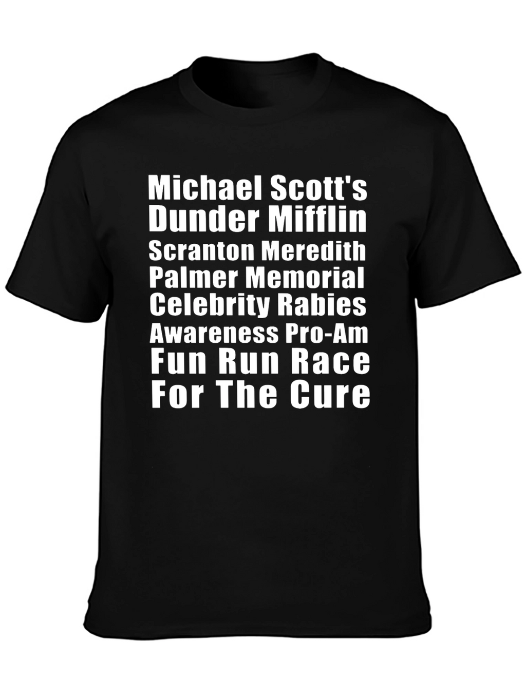The Office Fun Run T-Shirt - Rabies Awareness