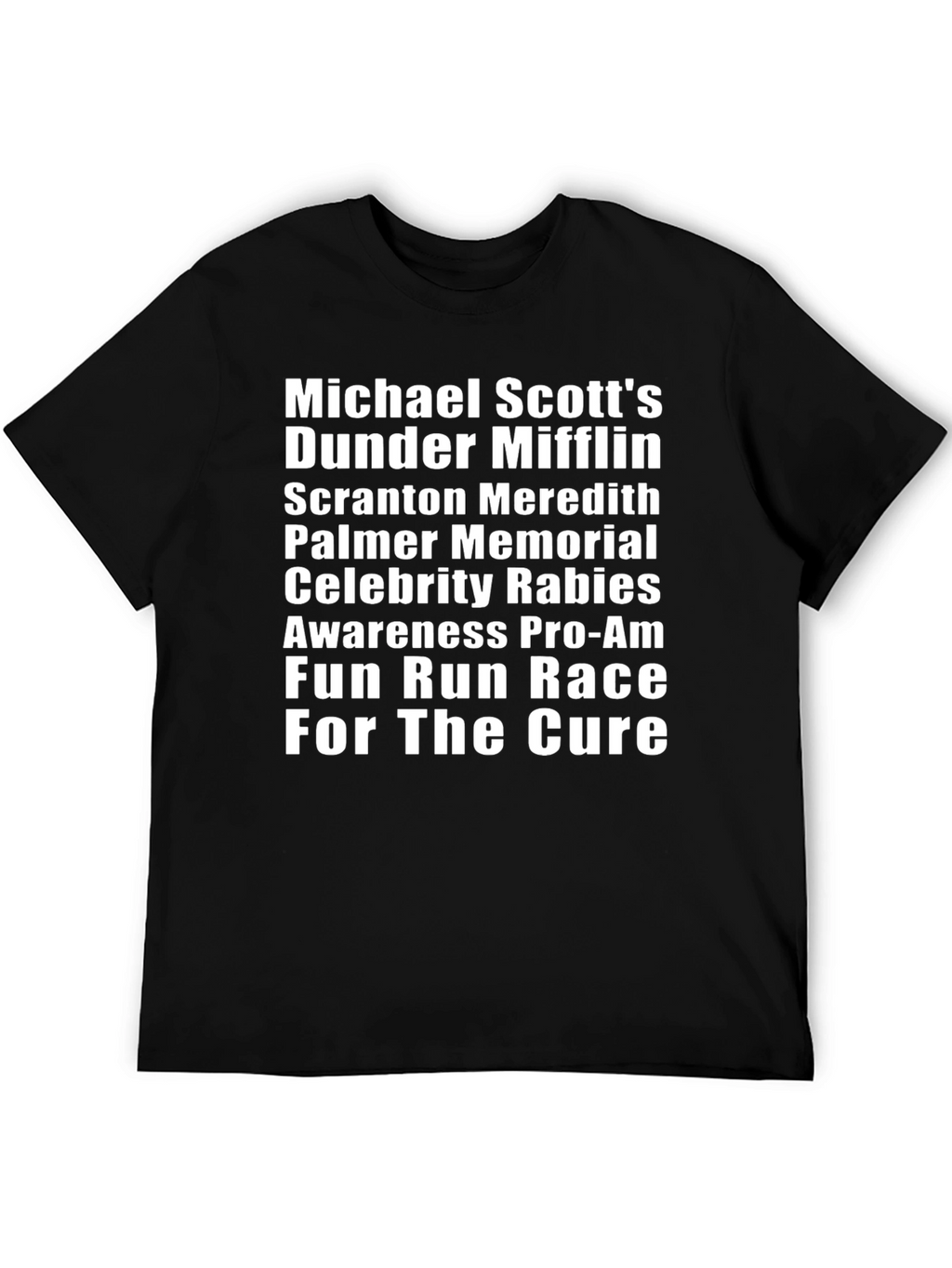 The Office Fun Run T-Shirt - Rabies Awareness