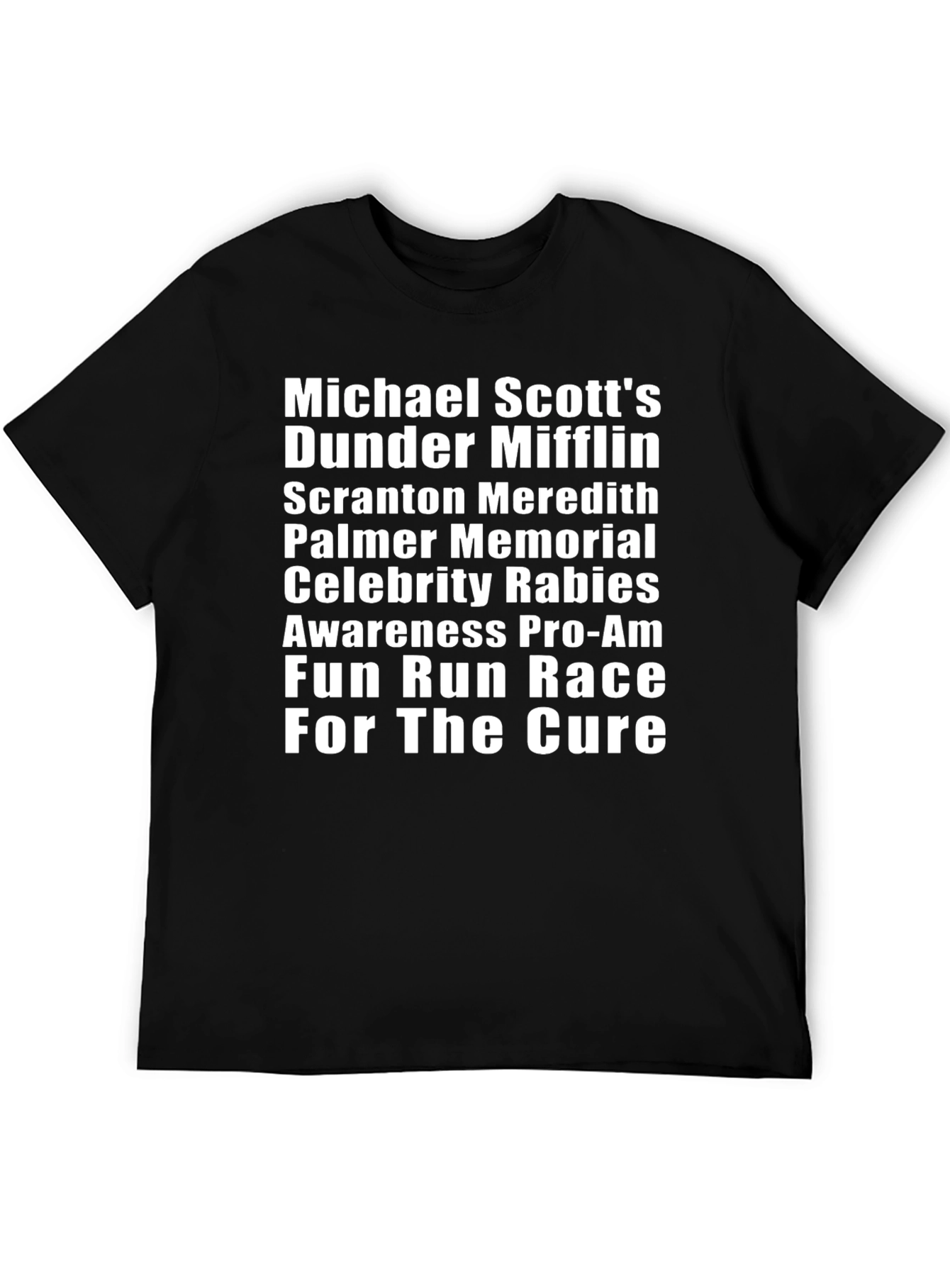 The Office Fun Run T-Shirt - Rabies Awareness